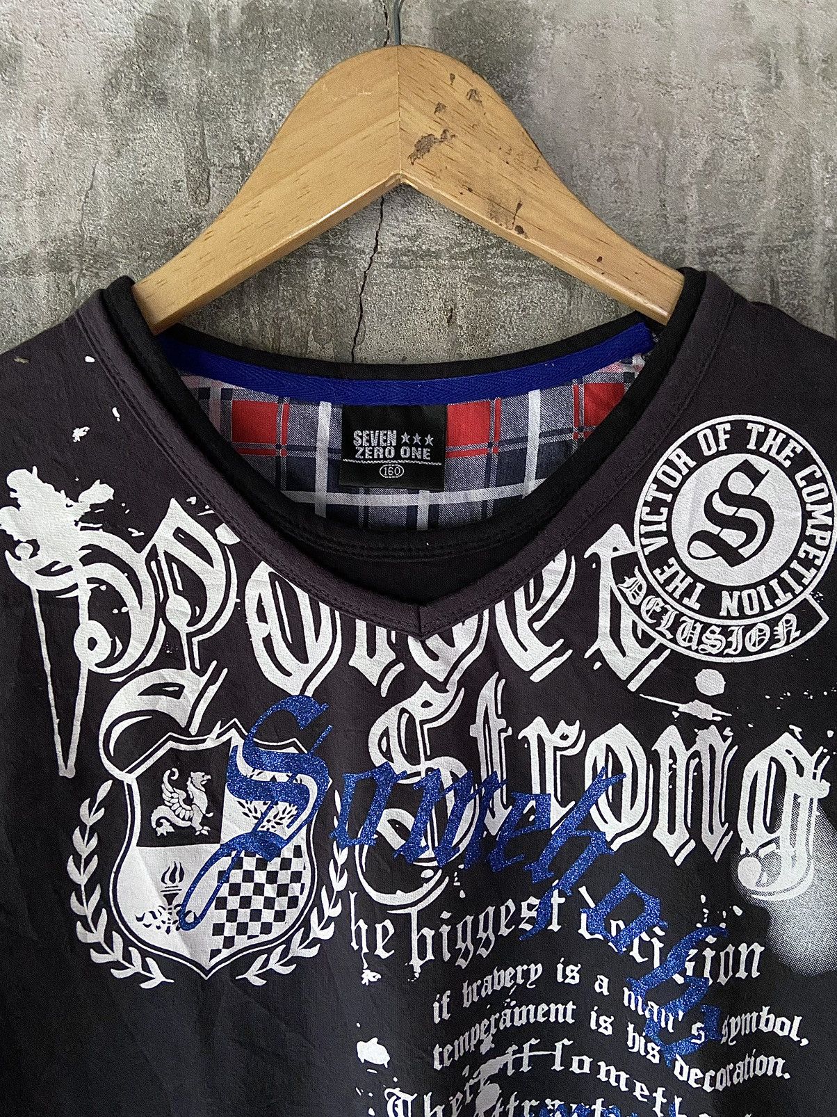 Beauty Beast × Hysteric Glamour × Japanese Brand AUTHENTIC FEELING OF PRESENCE DOUBLE LAYER LONG SLEEVE Size US S / EU 44-46 / 1 - 8 Thumbnail