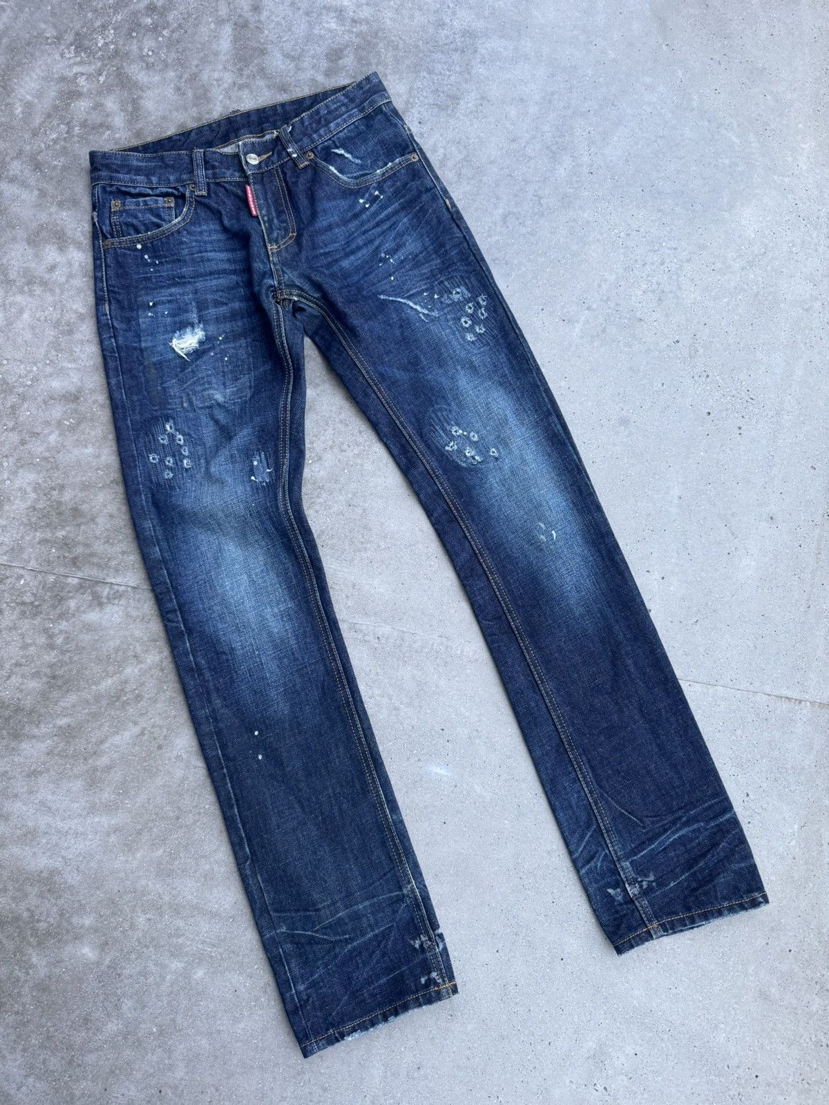 Dsquared2 Dsquared2 vintage skinny twink jeans denim designer Size US 30 / EU 46 - 1 Thumbnail