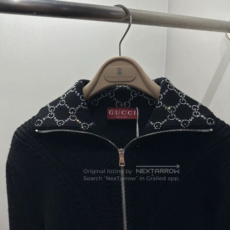 Gucci Gucci Flash diamond double G zipper jacket Size XS / US 0-2 / IT 36-38 - 6 Thumbnail