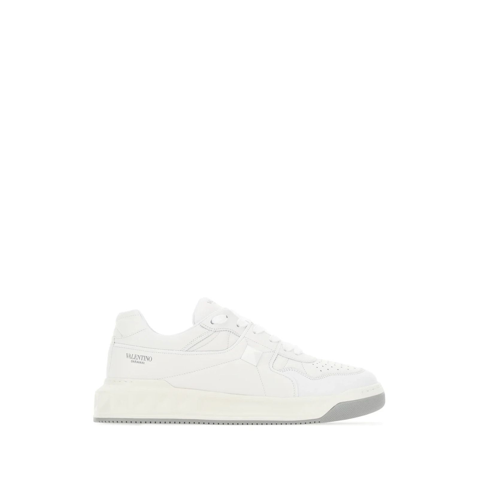 VALENTINO GARAVANI One Stud White Leather Sneakers New And A