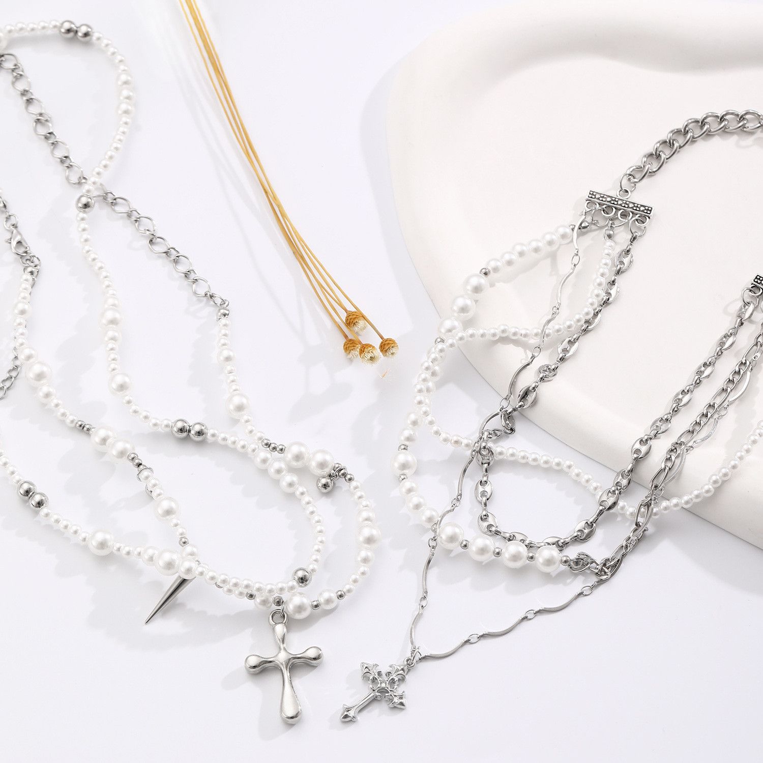 Other Hip-hop STEAL! Y2K Chains Necklace Chain Size ONE SIZE - 4 Thumbnail