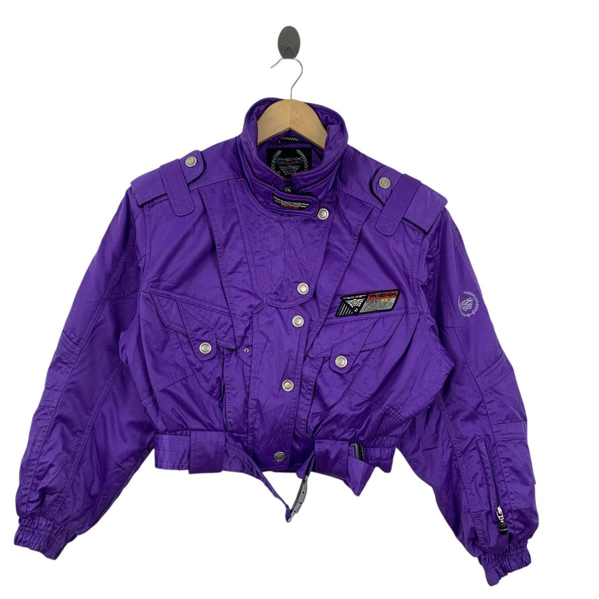 Phenix Vintage PHENIX JAPAN SKI Winter Hiking Outdoor Purple Jacket Size M / US 6-8 / IT 42-44 - 3 Thumbnail
