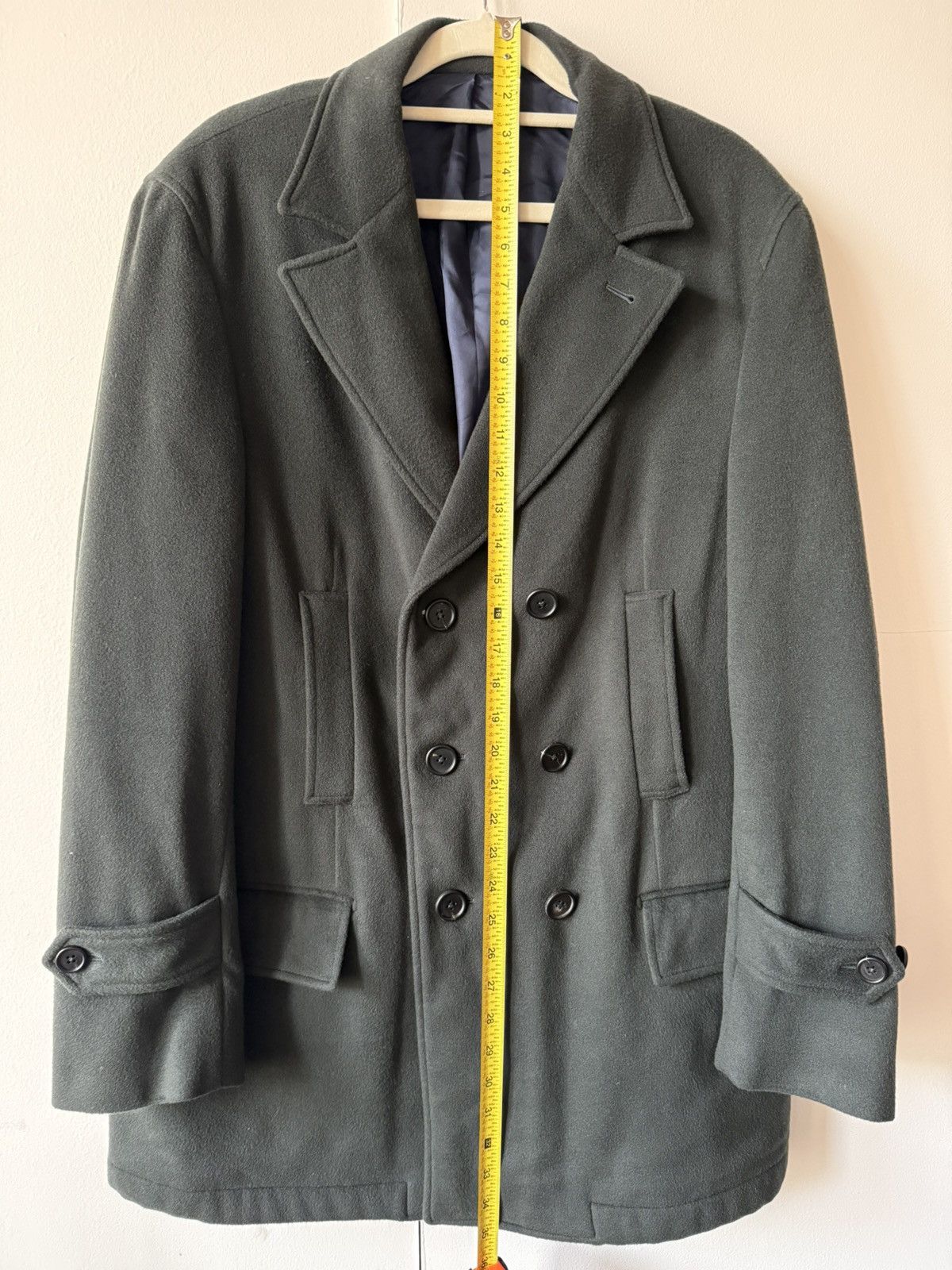 Sid Mashburn Sid Mashburn Peacoat Pine Wool/Cashmere Sz 50R $1950 Worn 2x Size US M / EU 48-50 / 2 - 6 Thumbnail