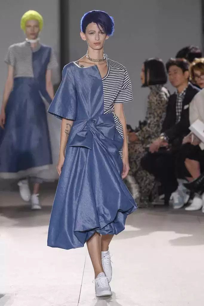 comme des garcon sheer dress