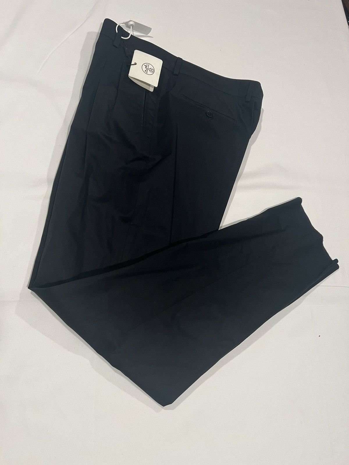 image of Hermes Men’S Lightweight Wool Pants.54/38. $1290 in Navy, Men's