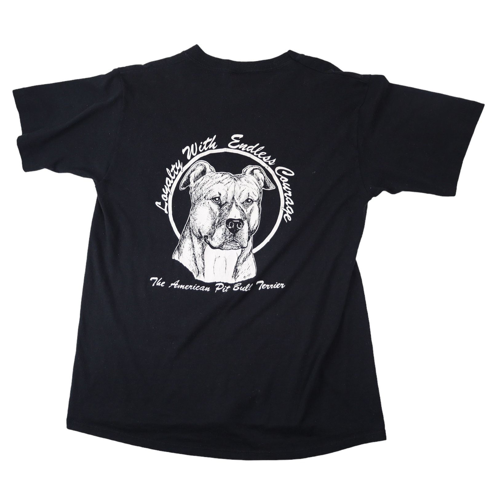 Vintage Vintage Responsible Pit Bull Owner Graphic T Shirt Size US L / EU 52-54 / 3 - 8 Thumbnail