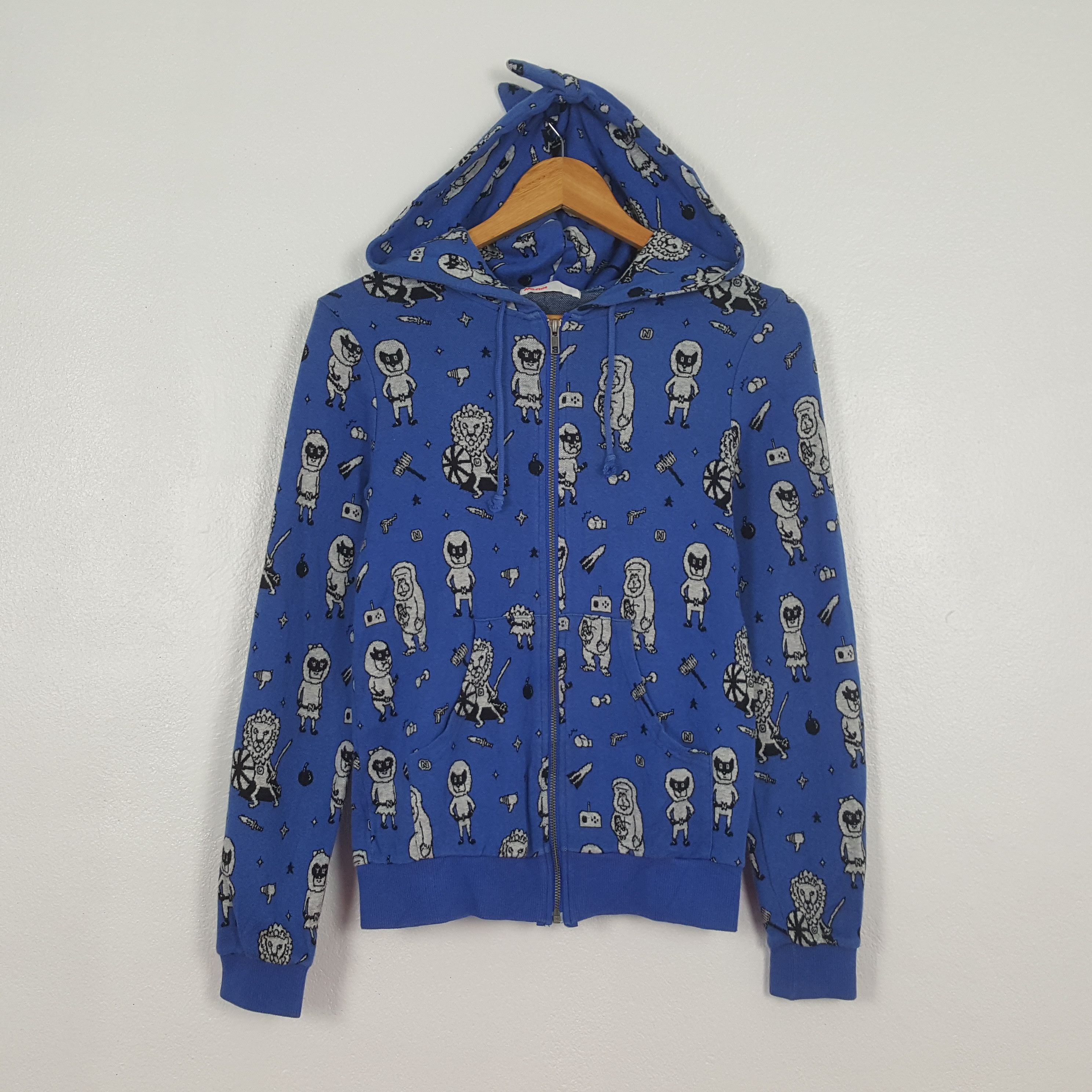 Ne-Net Vintage Ne-Net by Issey Miyake Designer Hoodie C304N17 Size US XS / EU 42 / 0 - 1 Thumbnail