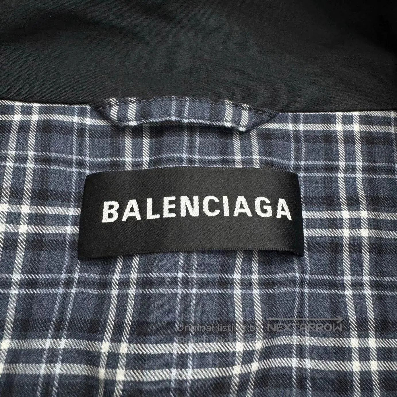 Balenciaga Balenciaga Plaid Paneled Jacket. Size US L / EU 52-54 / 3 - 2 Thumbnail