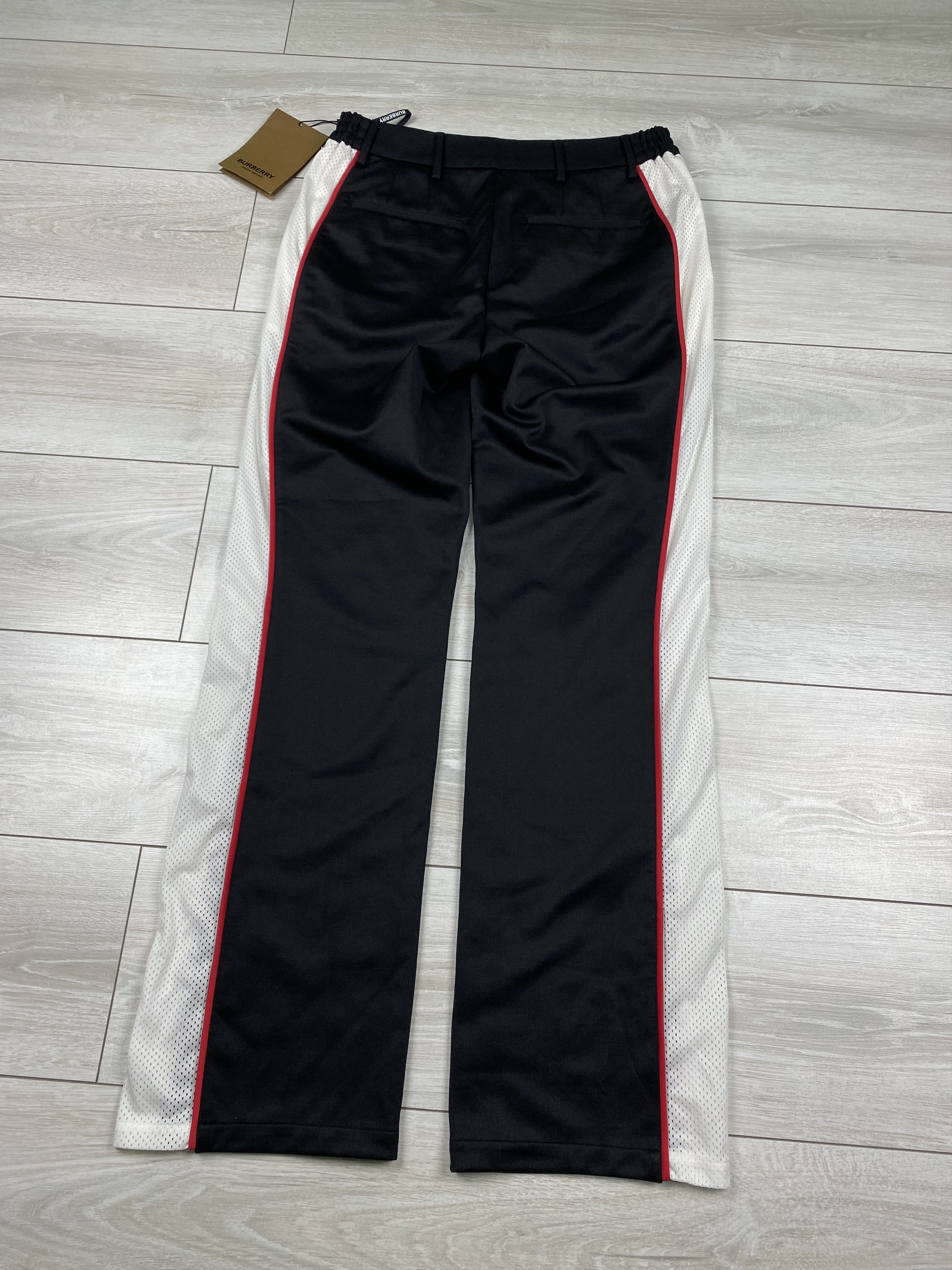 Burberry Burberry Mesh Striped Jersey Tailored Trouser pants Size 27" / US 4 / IT 40 - 10 Thumbnail
