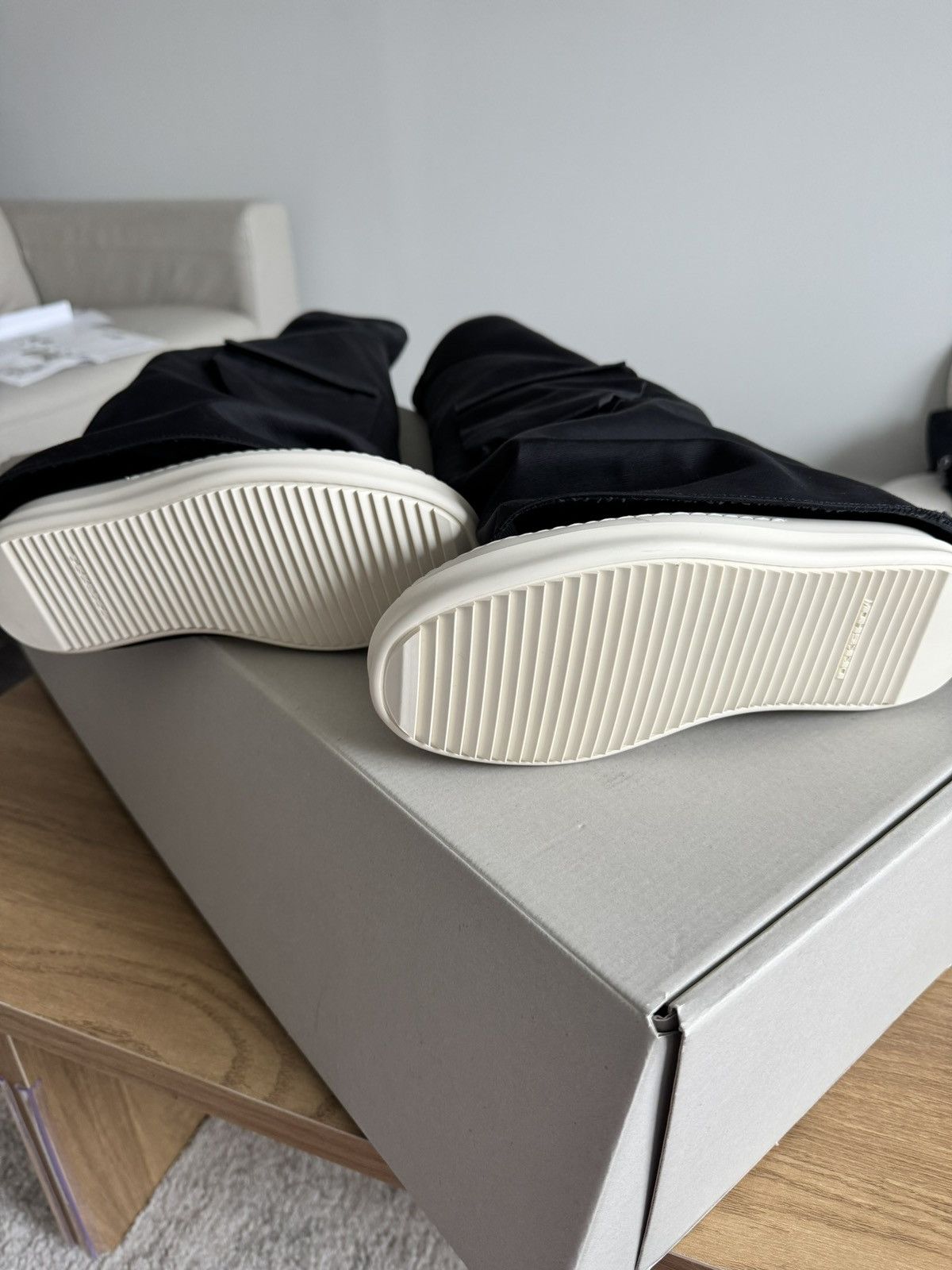 Rick Owens Rick Owens DRKSHDW Fetish Cargo Boots Size US 6 / IT 36 - 6 Thumbnail