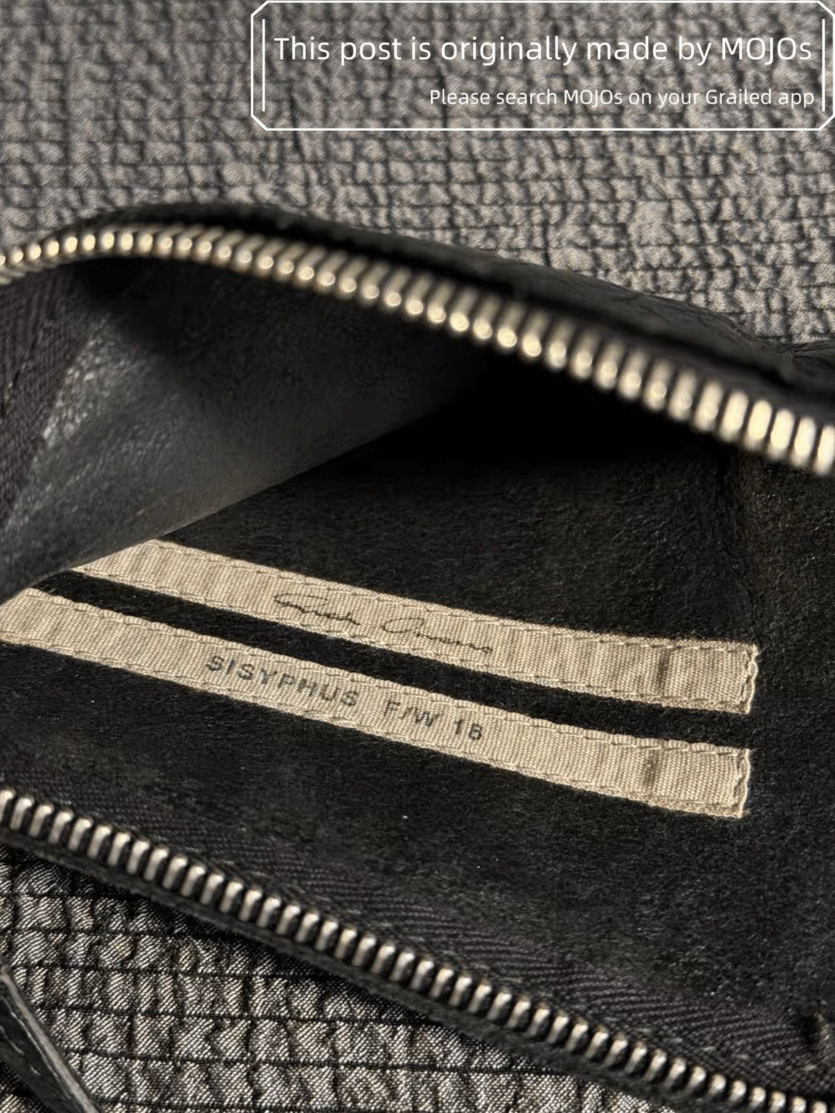Rick Owens Rick Owens 18AW Leather Wallet mojos19491126 Size ONE SIZE - 6 Thumbnail