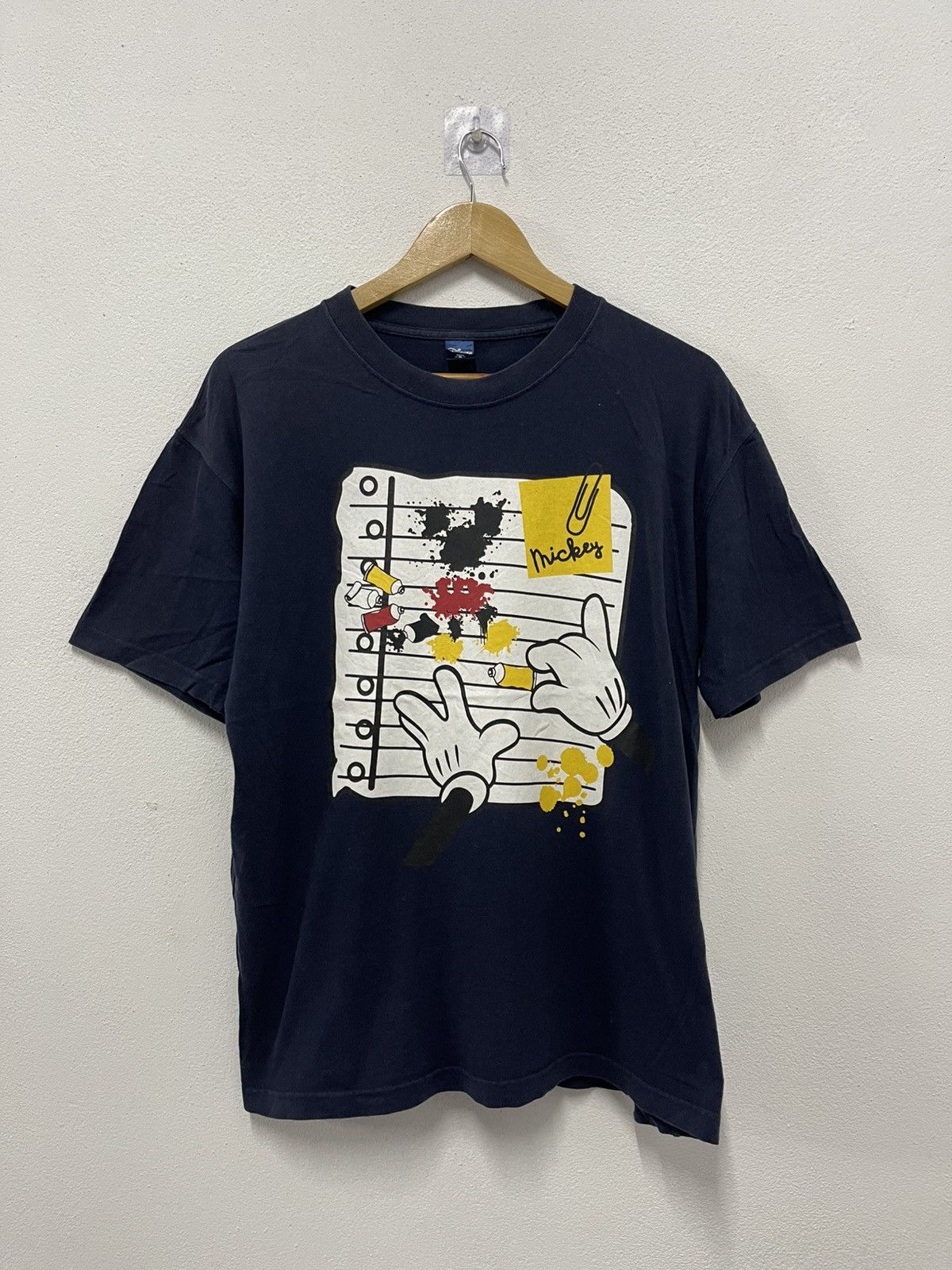 Disney × Japanese Brand × Mickey Mouse Mickey Mouse Disney t-shirt📸 Size US XL / EU 56 / 4 - 1 Thumbnail