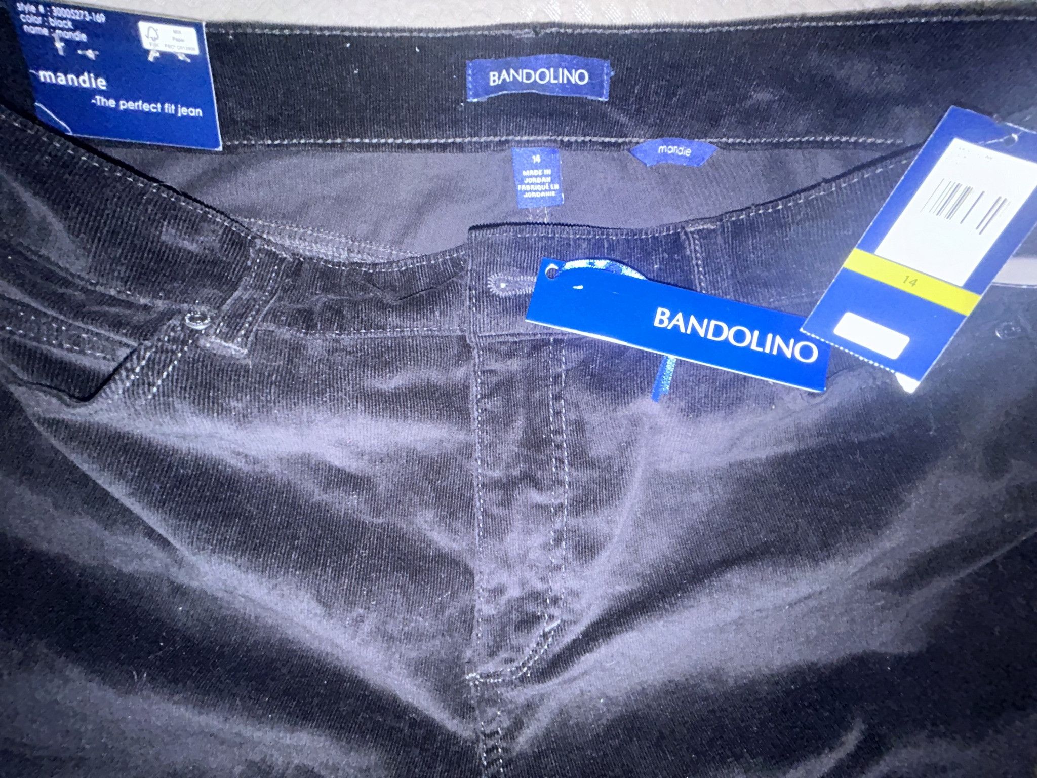 Other Bandolino mandie black 14 jeans for Women Size 36" / US 14 / IT 50 - 3 Thumbnail