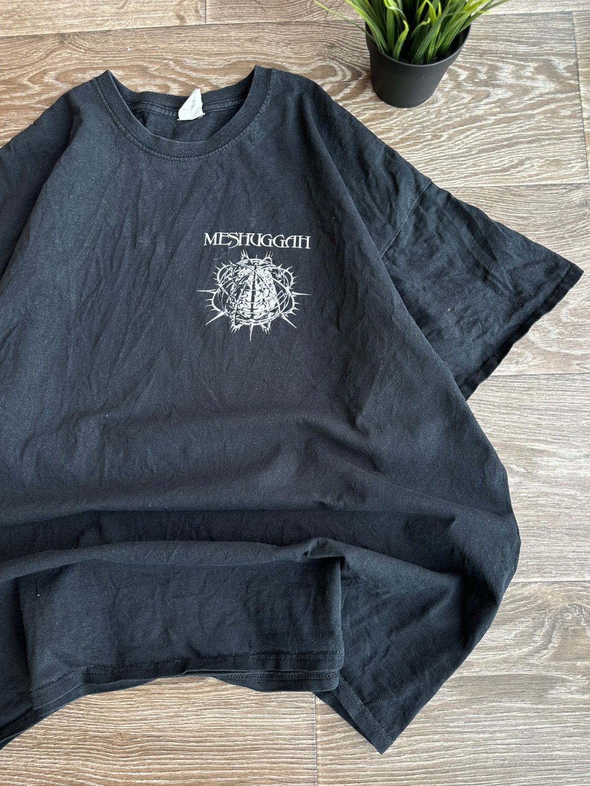 🔥 1999 Meshuggah Chaosphere Heavy Metal Band T Shirt Rock