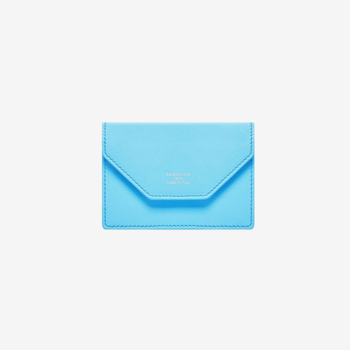 Balenciaga o1mt1gz0125 Size: OS / Envelope Accordeon Holder in Blue Size ONE SIZE - 1 Preview