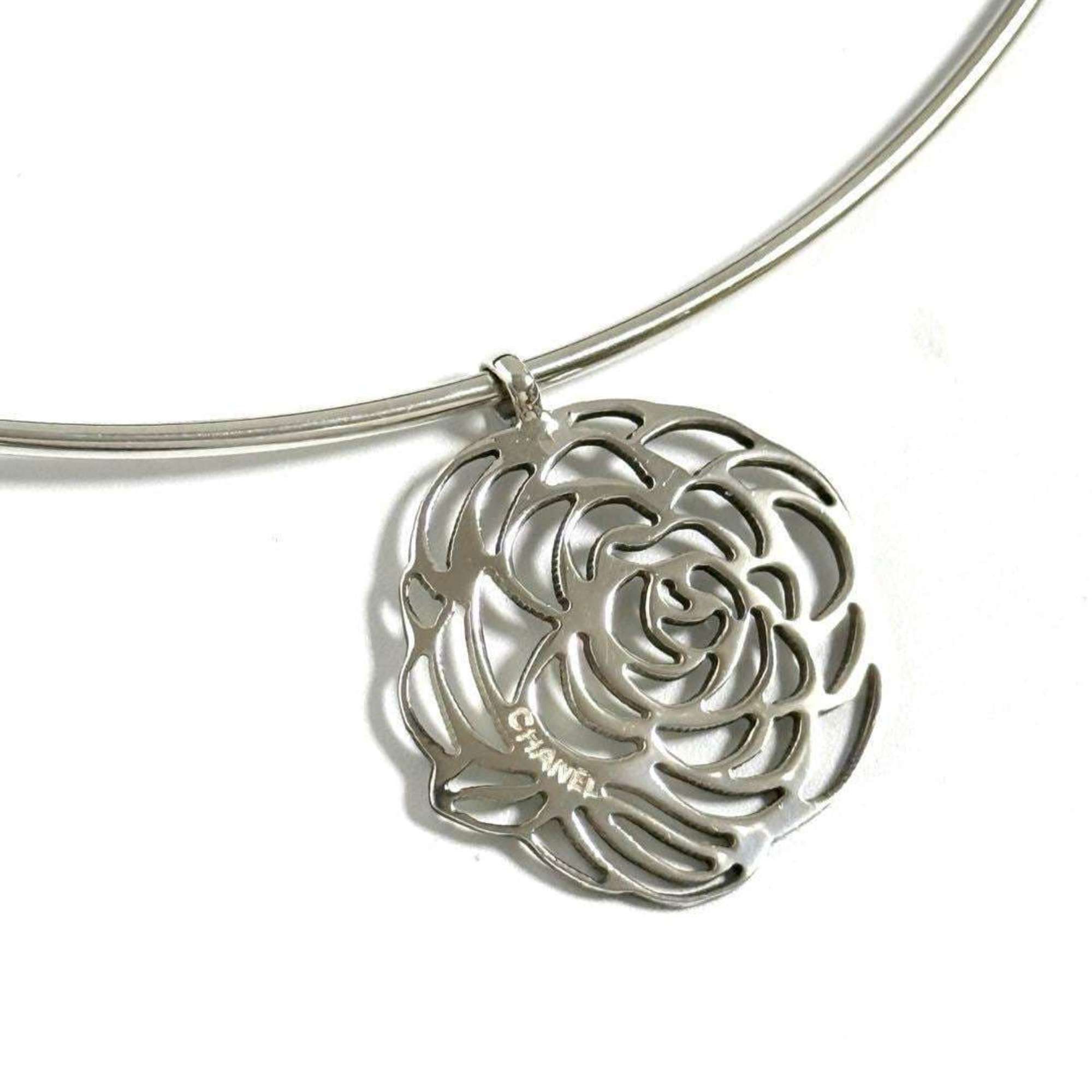 Chanel Chanel camellia pendant necklace choker in 925 silver Size ONE SIZE - 1 Thumbnail