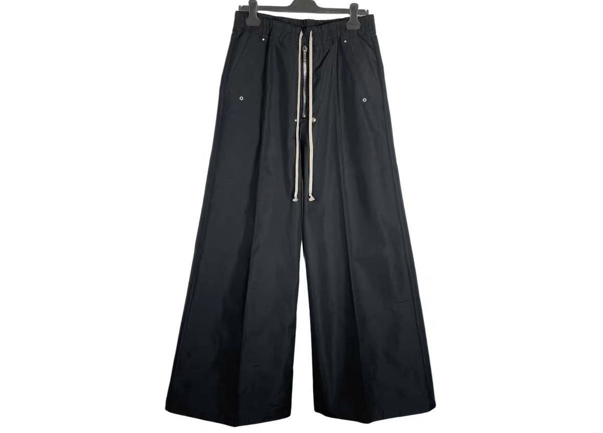 Rick Owens Black Wide-Leg Casual Pants Size 34 Size US 34 / EU 50 - 1 Thumbnail