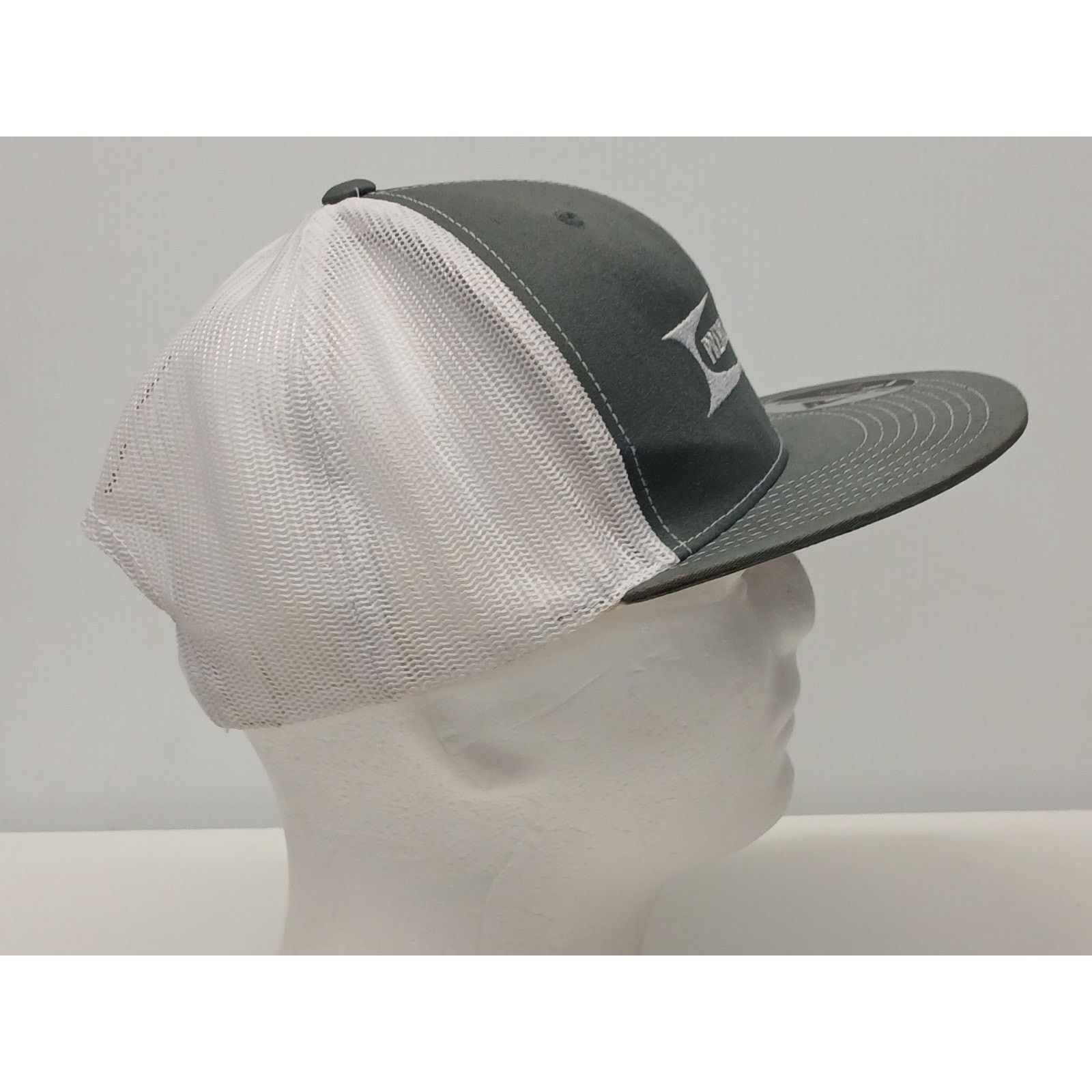 Other Pacific (OSFM) Gray Half Mesh Snapback Trucker Cap Size ONE SIZE - 5 Thumbnail