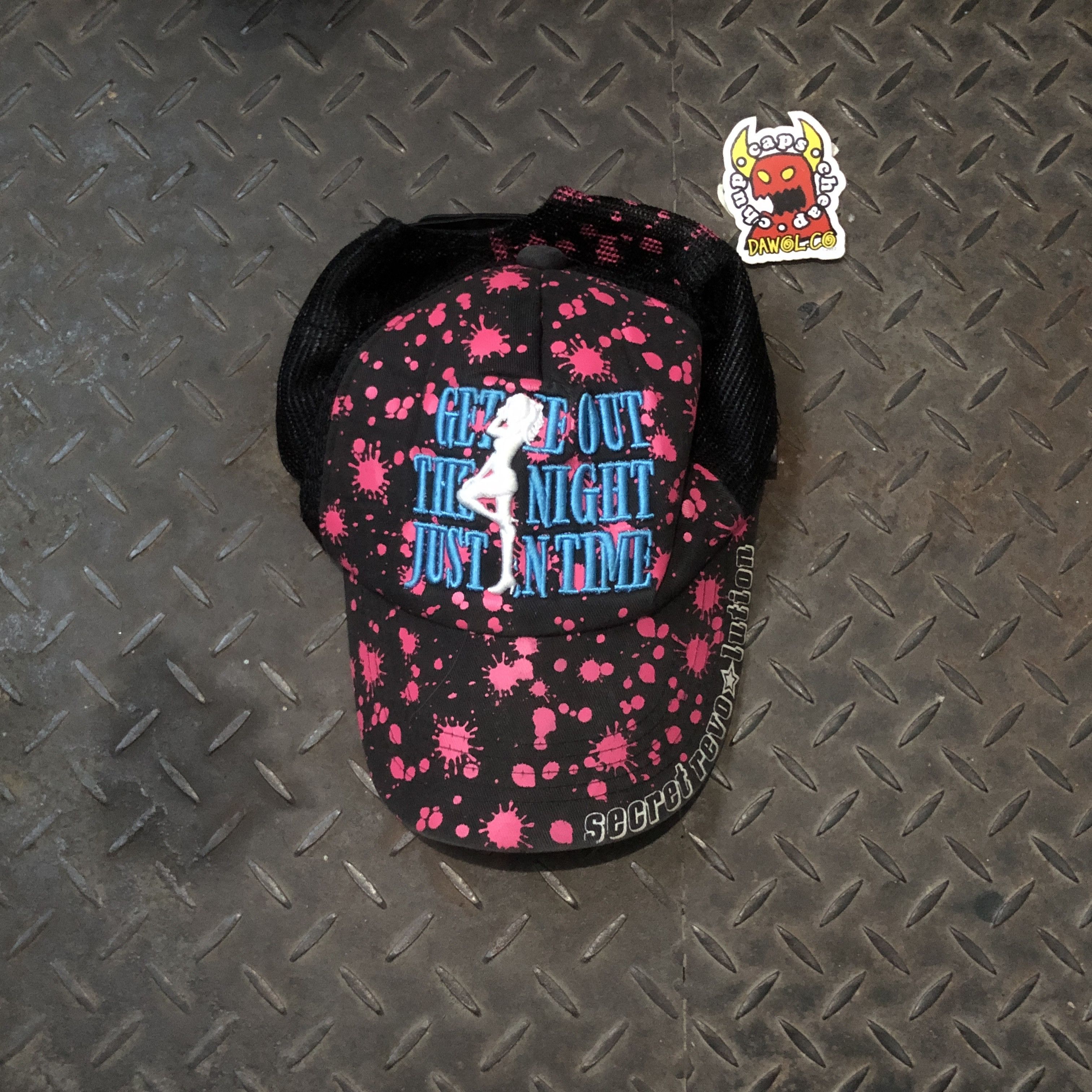 Japanese Brand Vintage Y2K Secret Revolution Trucker Hat Japanese Style Size ONE SIZE - 1 Thumbnail