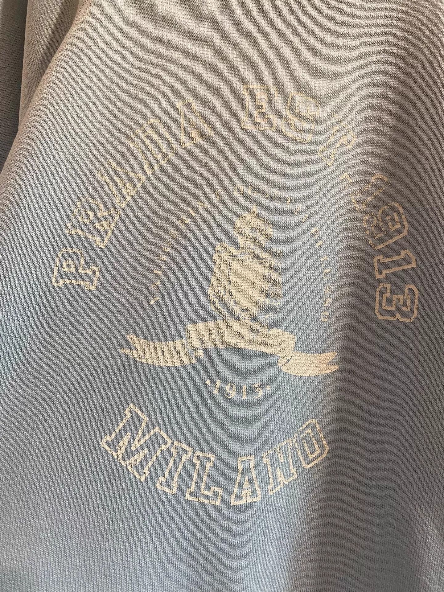 Prada Prada Distressed Logo Sweatshirt S Size S / US 4 / IT 40 - 7 Thumbnail