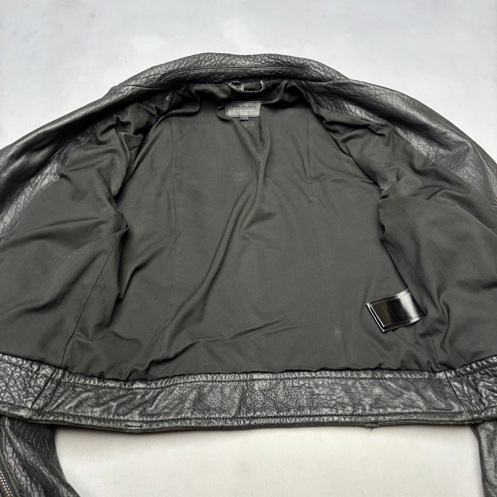 Mackage Mackage for Aritzia Pebbled Lamb Leather Jacket Womens Small Size S / US 4 / IT 40 - 4 Thumbnail