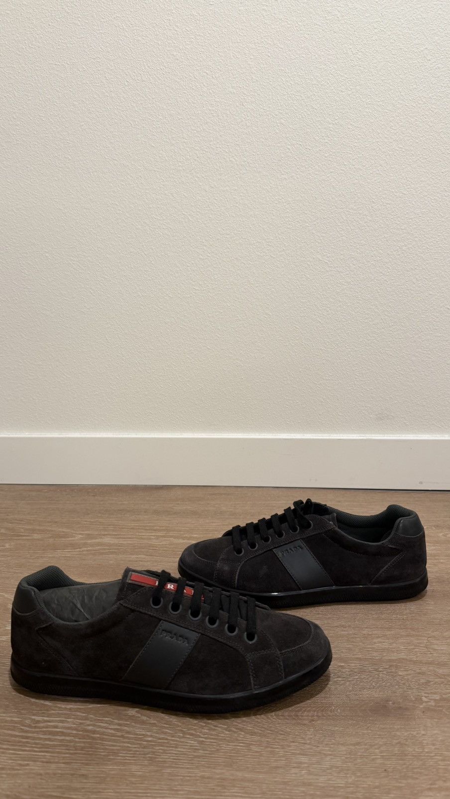 Prada Prada Men’s suede sneakers Size US 9 / EU 42 - 6 Thumbnail