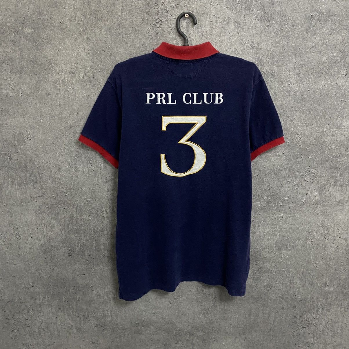 Polo Ralph Lauren Men’s Vintage Polo T-Shirt Polo Ralph Lauren PRL Club #3 Size US M / EU 48-50 / 2 - 2 Thumbnail