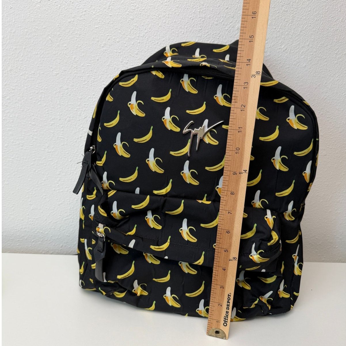 Giuseppe Zanotti Giuseppe Zanotti Banana Print Nylon Backpack Designer Luxury Size ONE SIZE - 16 Thumbnail