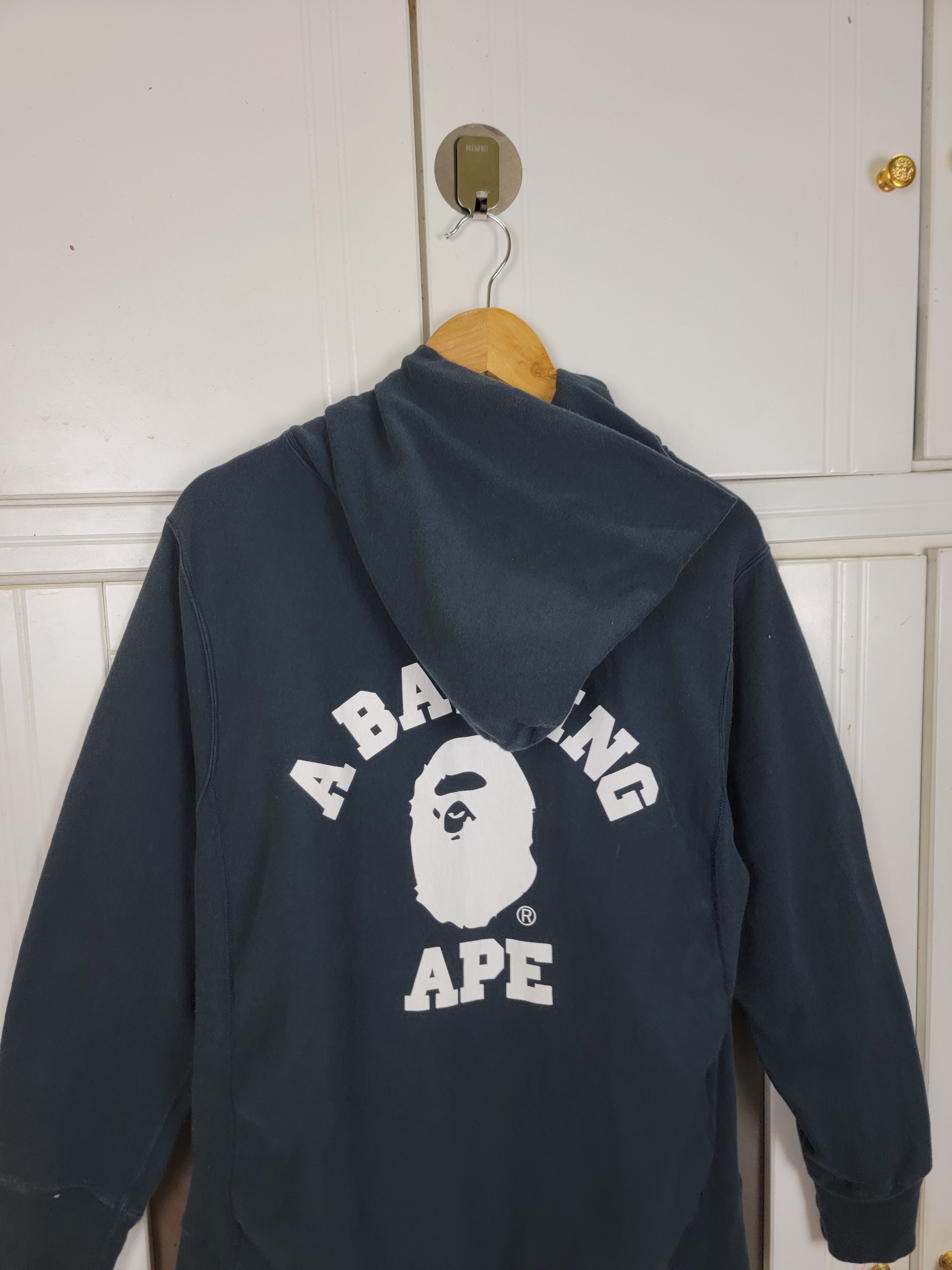 Bape Bape X Champion College Zip Hoodie Size US XL / EU 56 / 4 - 5 Thumbnail