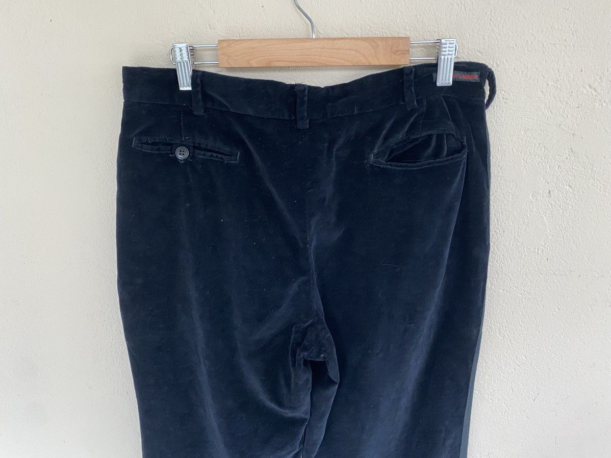 Yves Saint Laurent YSL Velvet Sidetape Pant Size US 31 - 8 Thumbnail