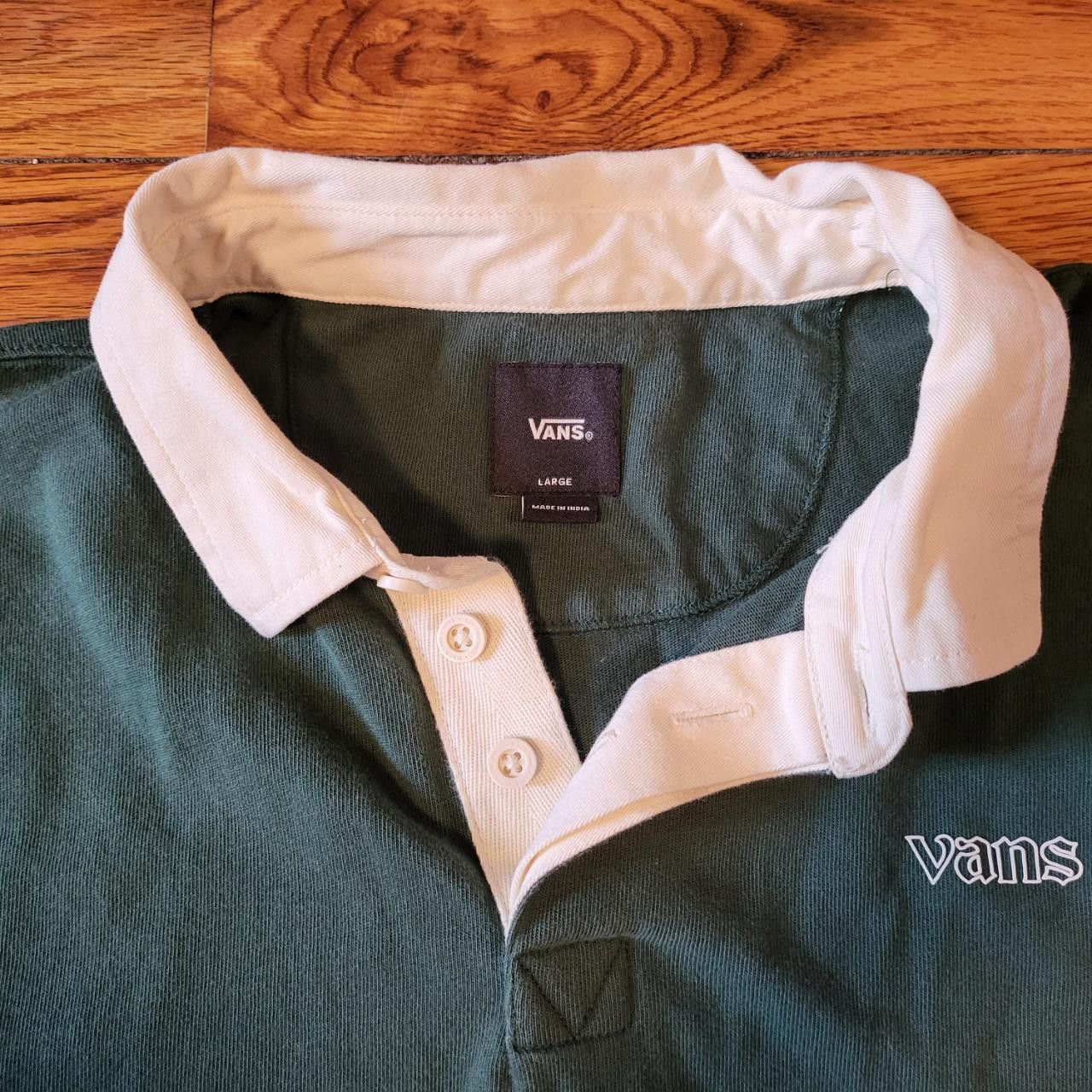 Vans Vans L/S Polo Size US L / EU 52-54 / 3 - 3 Thumbnail