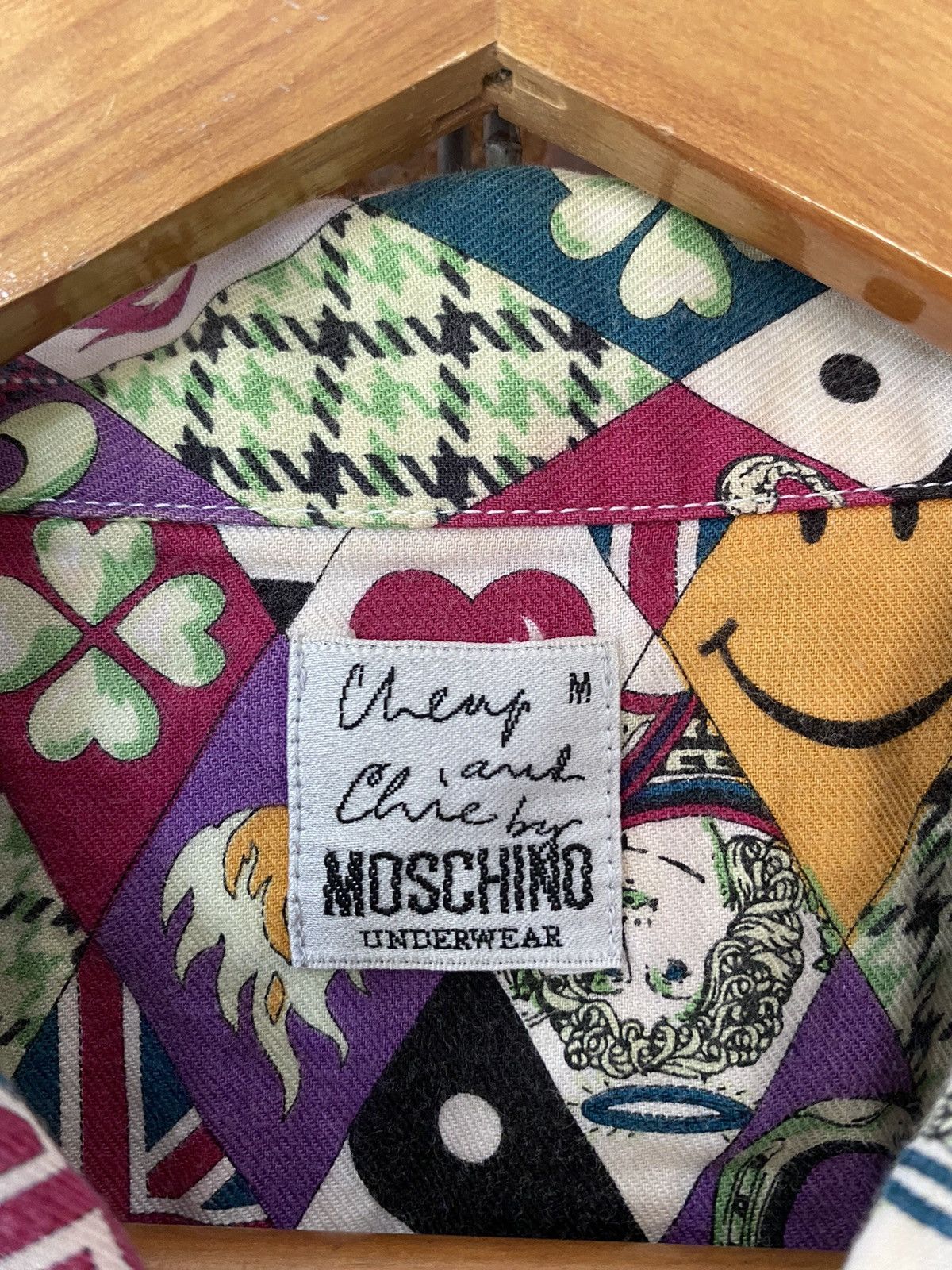 Moschino 1990s Moschino satan love sex punk shirt Size US M / EU 48-50 / 2 - 15 Thumbnail
