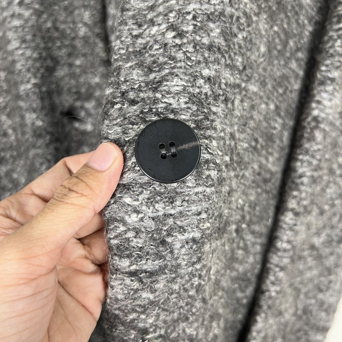Comme Ca Ism 🔥 COMME CA ISM KNIT MOHAIR LONG CARDIGAN Size US M / EU 48-50 / 2 - 14 Thumbnail