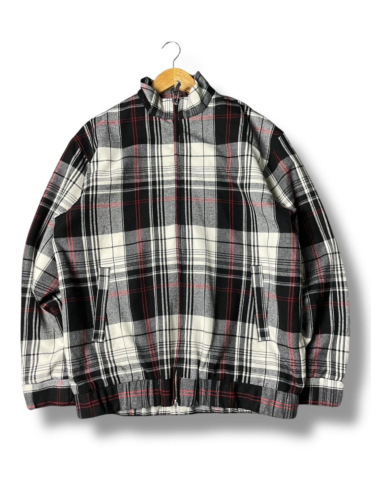 Japanese Brand × Vintage DESSIN TRPU Flannel Zipped Light Jacket (89) Size US S / EU 44-46 / 1 - 1 Thumbnail