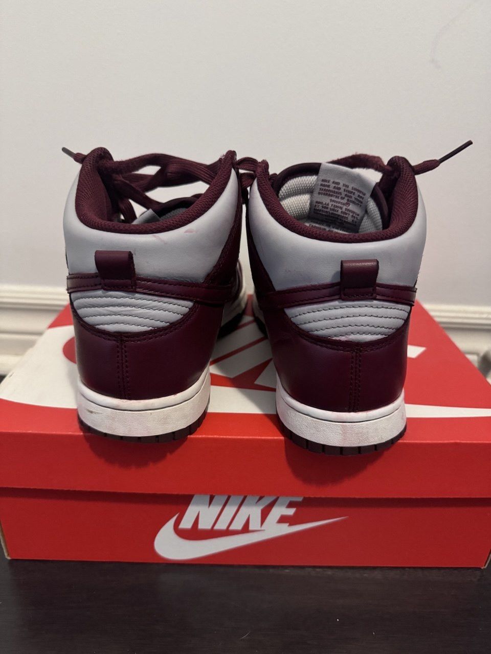 Nike Nike Dunk High Retro Beetroot Size US 8.5 / EU 41-42 - 3 Thumbnail