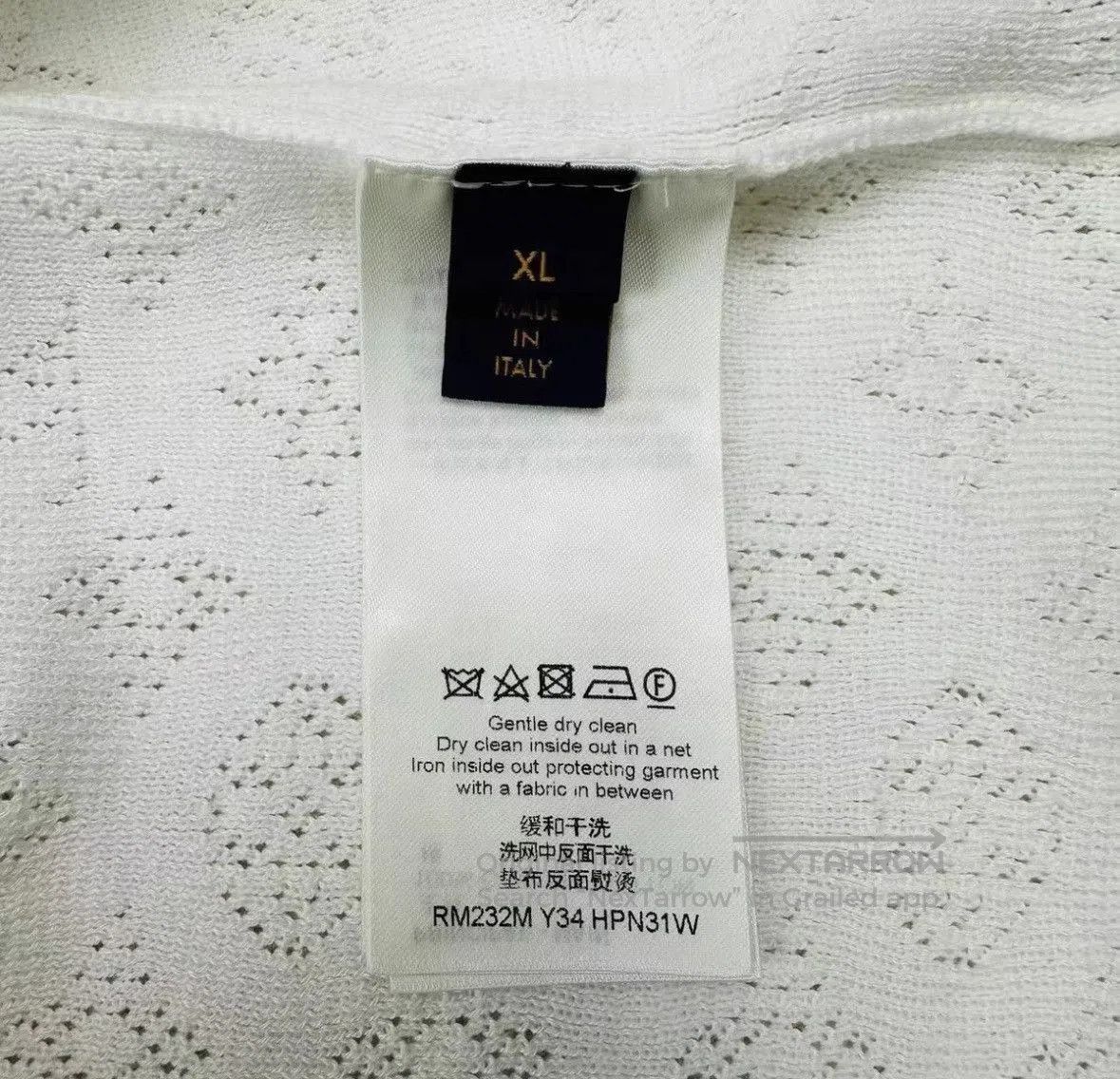 Louis Vuitton Louis Vuitton Short Sleeve T. Size US XL / EU 56 / 4 - 4 Thumbnail
