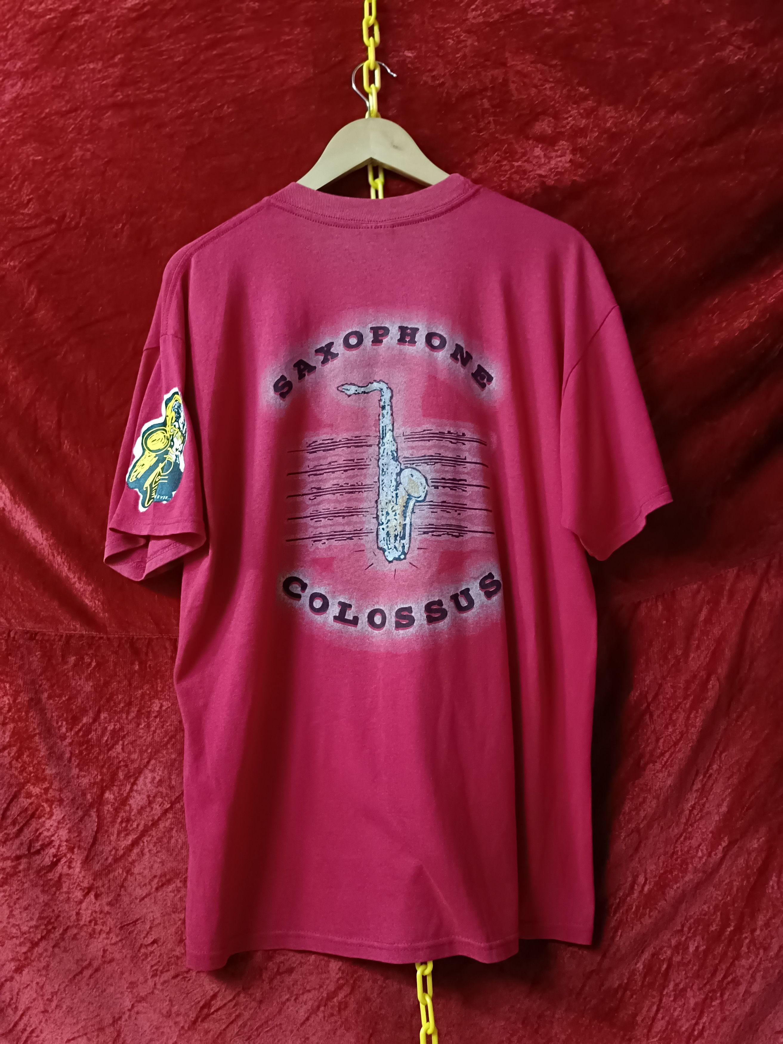 Band Tees American Saxophonist Sonny Rollin Colossus Tee Size US L / EU 52-54 / 3 - 14 Thumbnail