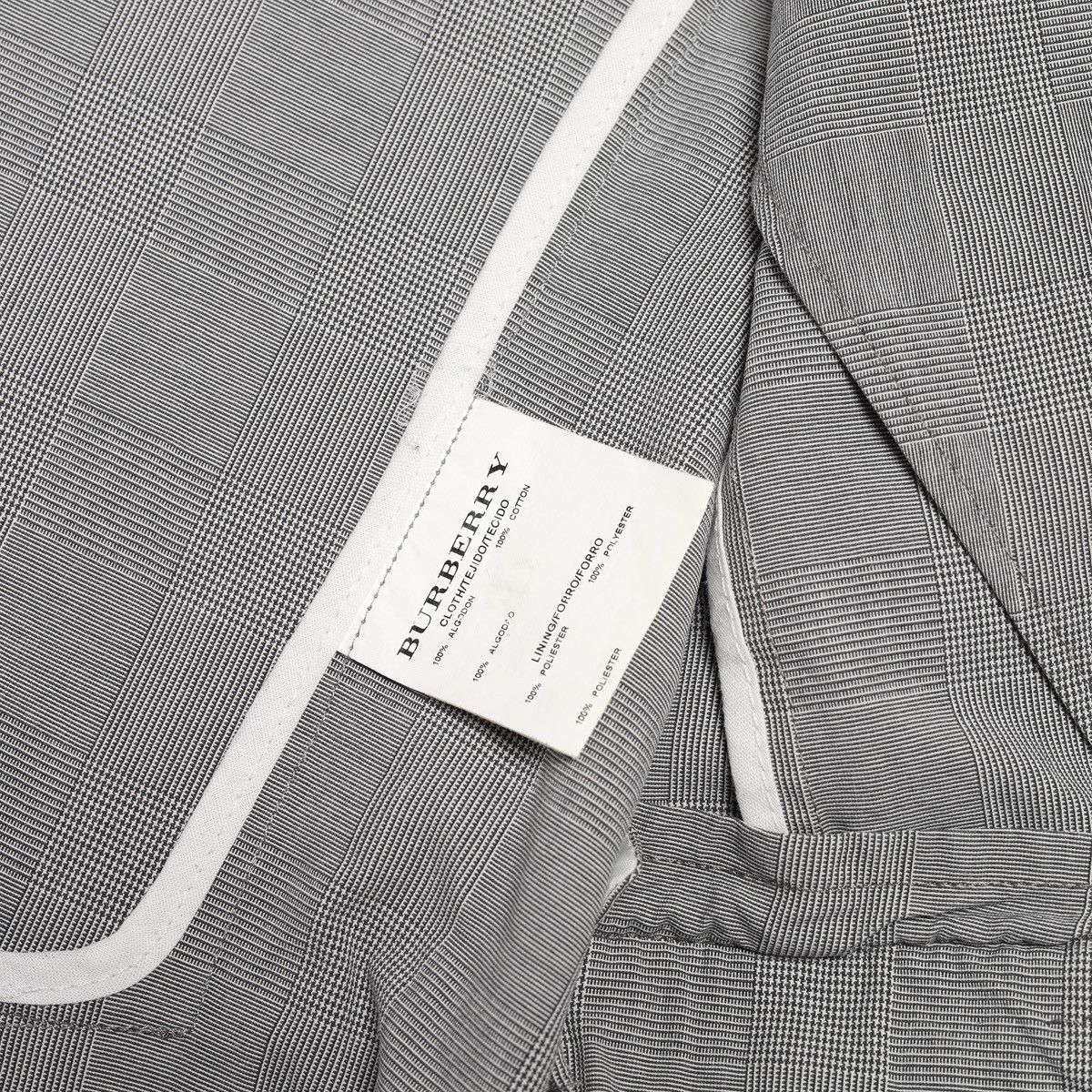 Burberry Burberry Nova Check Gray Light Blazer Jacket Size 44R - 12 Thumbnail