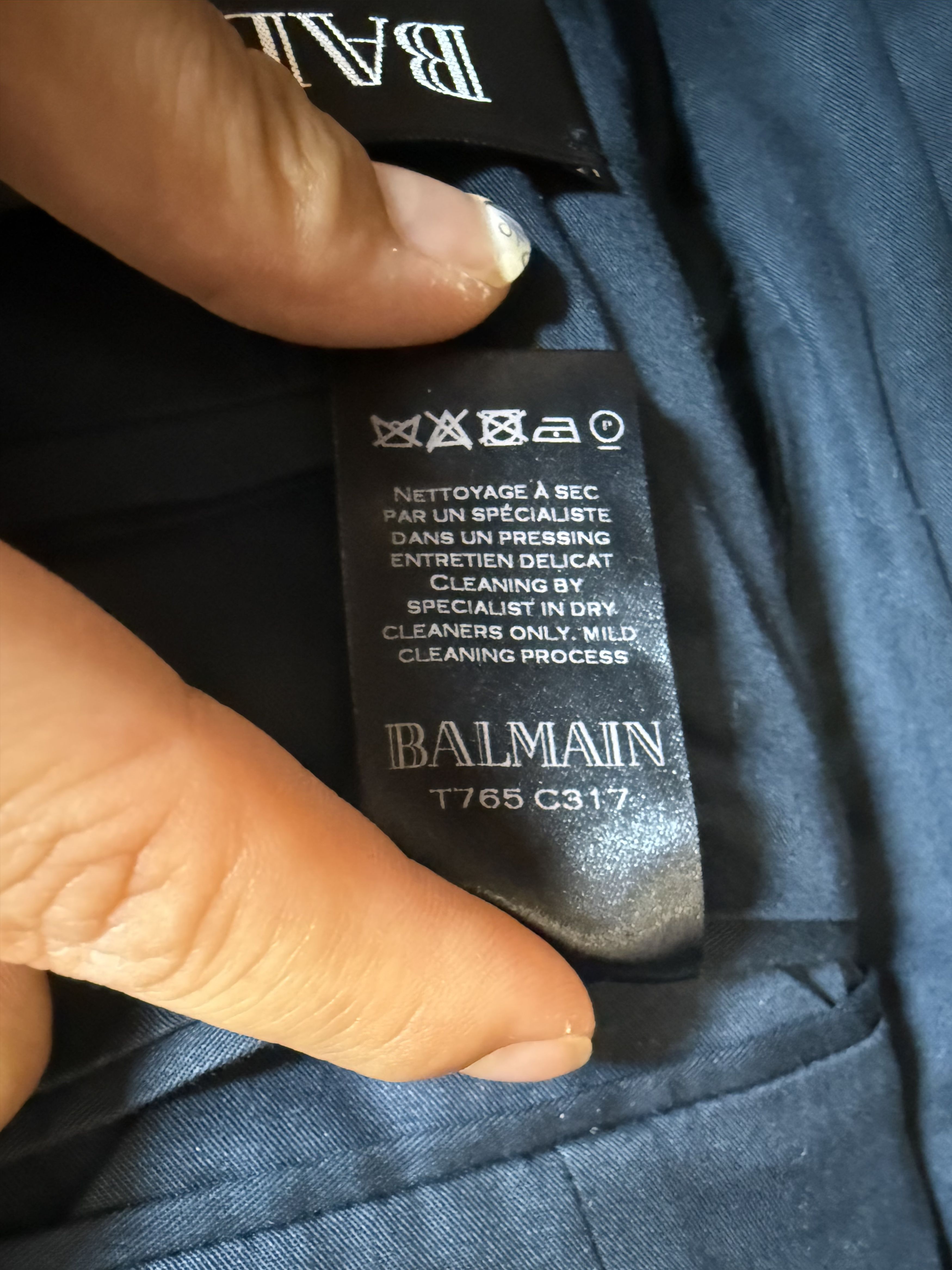 Balmain Balmain 13FW Court-Style Embroidered Jacket Size US M / EU 48-50 / 2 - 9 Thumbnail