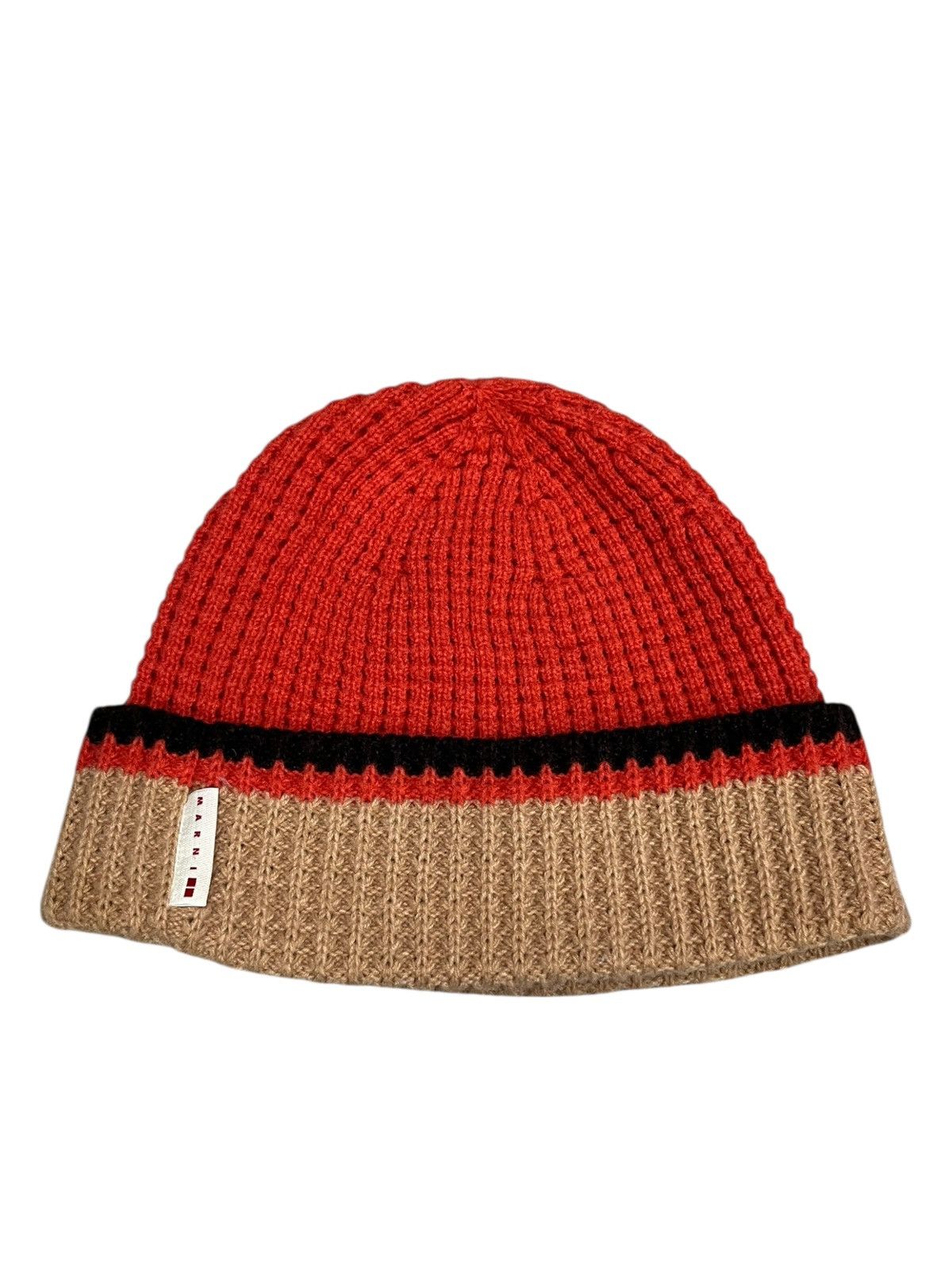 Marni × Uniqlo Marni x Uniqlo 4 Blends Material Knit Beanie Size ONE SIZE - 2 Thumbnail