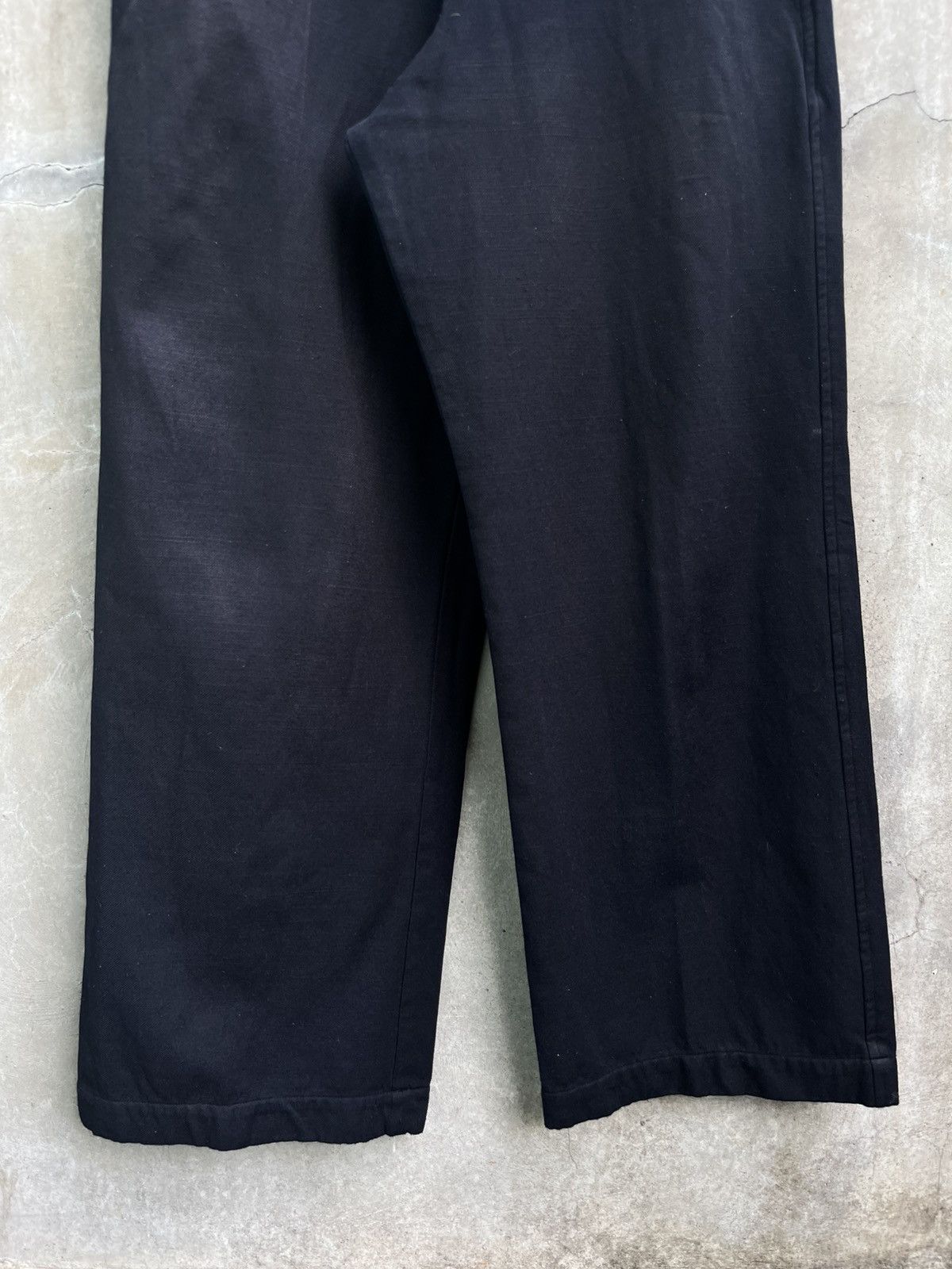 Comme des Garcons Wool Wide Legged Trousers Size US 31 - 3 Thumbnail