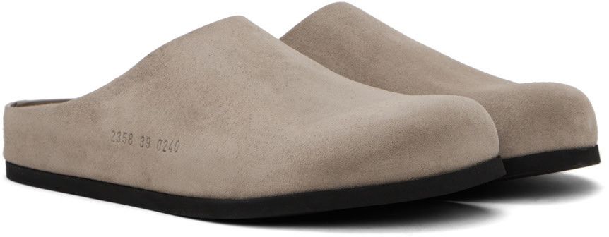 Common Projects COMMON PROJECTS CLOG IN SUEDE TAUPE 2358 0240 US 8 EU 41 Size US 8 / EU 41 - 3 Thumbnail