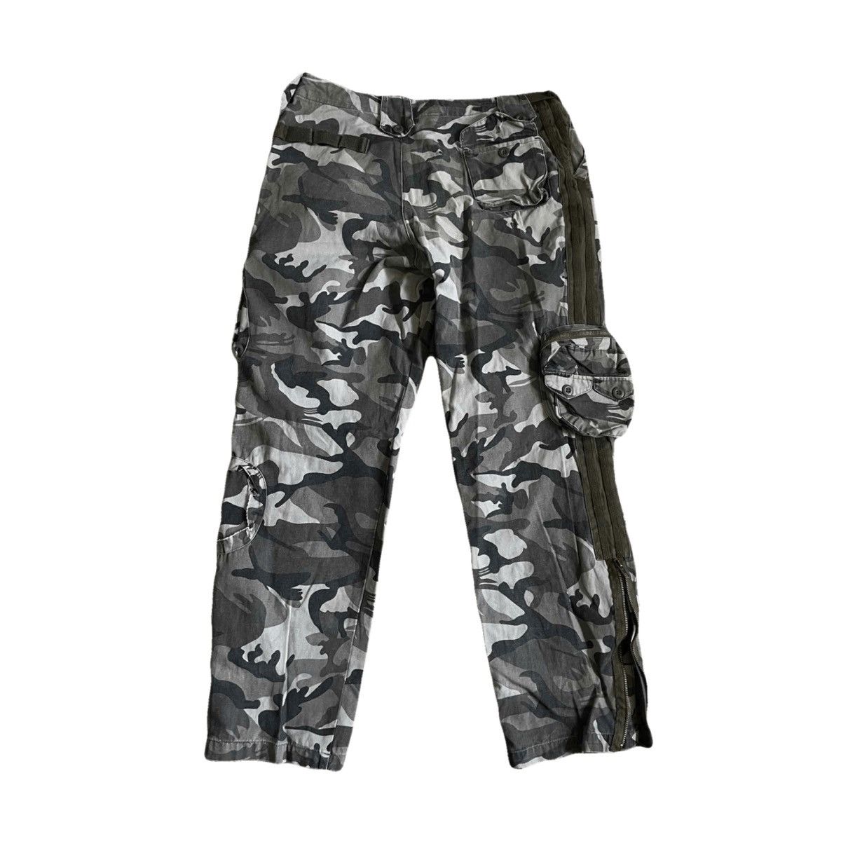 If Six Was Nine 2000s Japanese archive multi pocket cargo pants Size US 30 / EU 46 - 4 Thumbnail