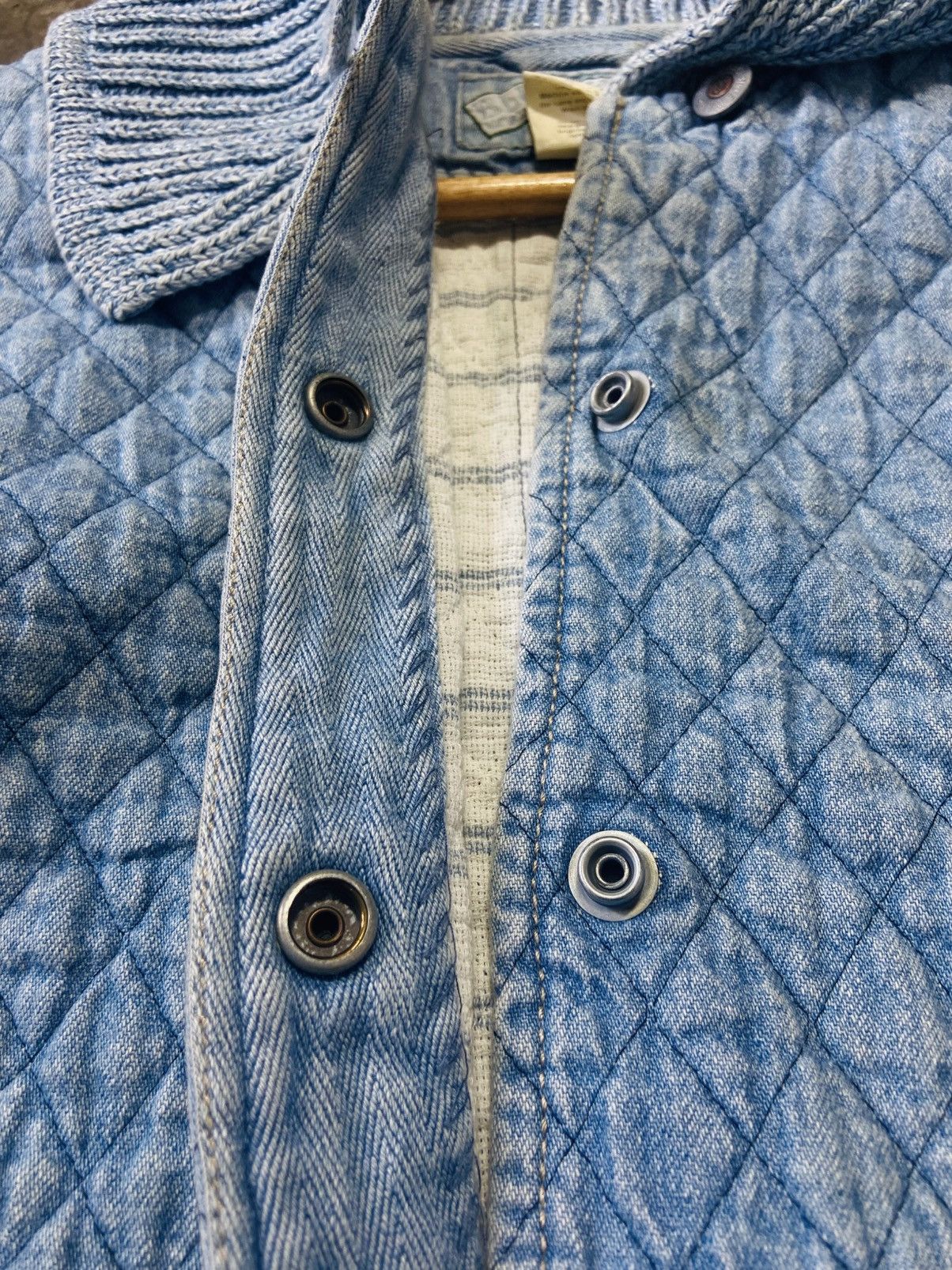 Coogi Coogi Style - Blue Willi’s Quited Knit Snap Button Size L / US 10 / IT 46 - 13 Thumbnail