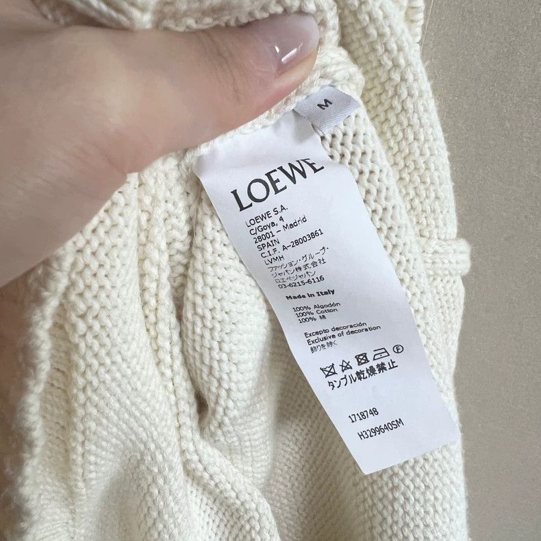 Loewe LOEWE Heavyweight sweater cardigan Size M / US 6-8 / IT 42-44 - 4 Thumbnail
