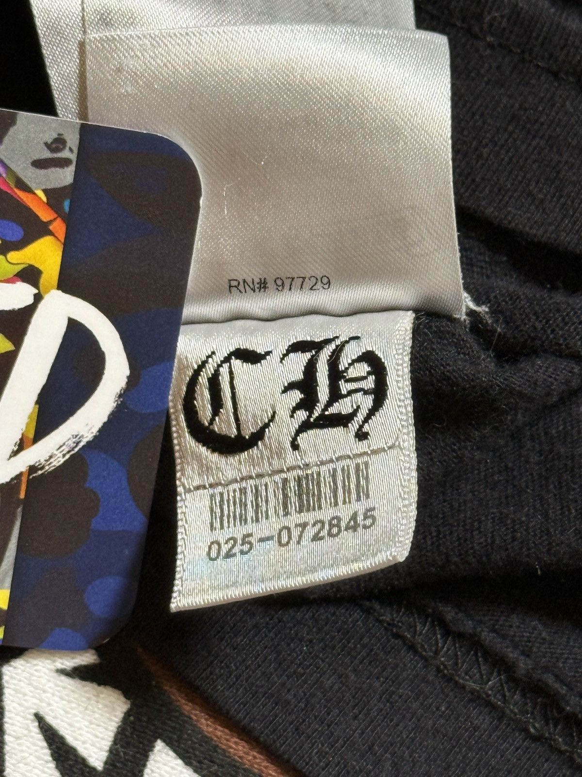 Chrome Hearts Chrome Hearts Black Made In Hollywood Logo Tee Size US M / EU 48-50 / 2 - 10 Thumbnail