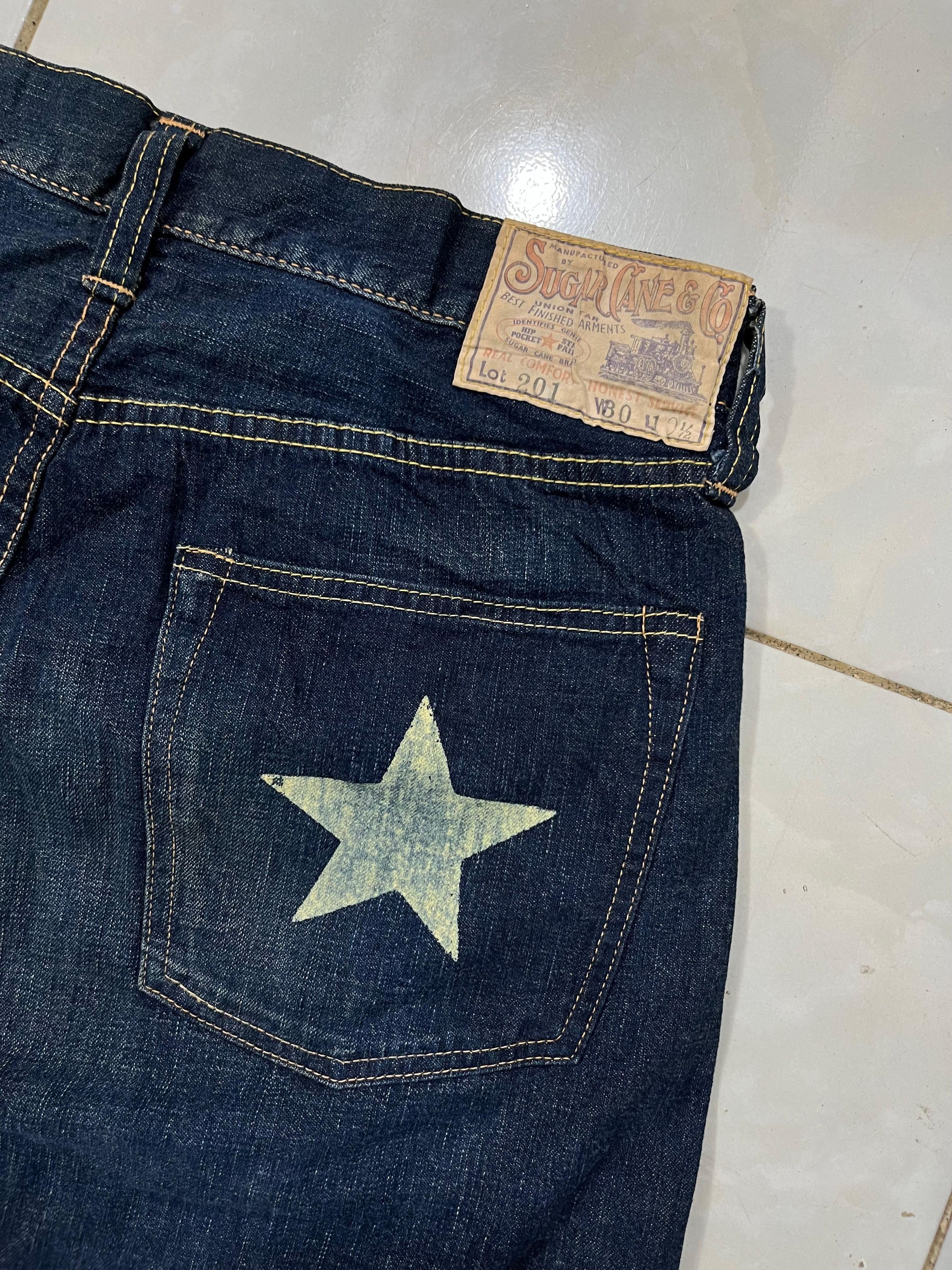 Sugar Cane Sugar Cane Selvedge Denim Shorts Size US 30 / EU 46 - 4 Thumbnail
