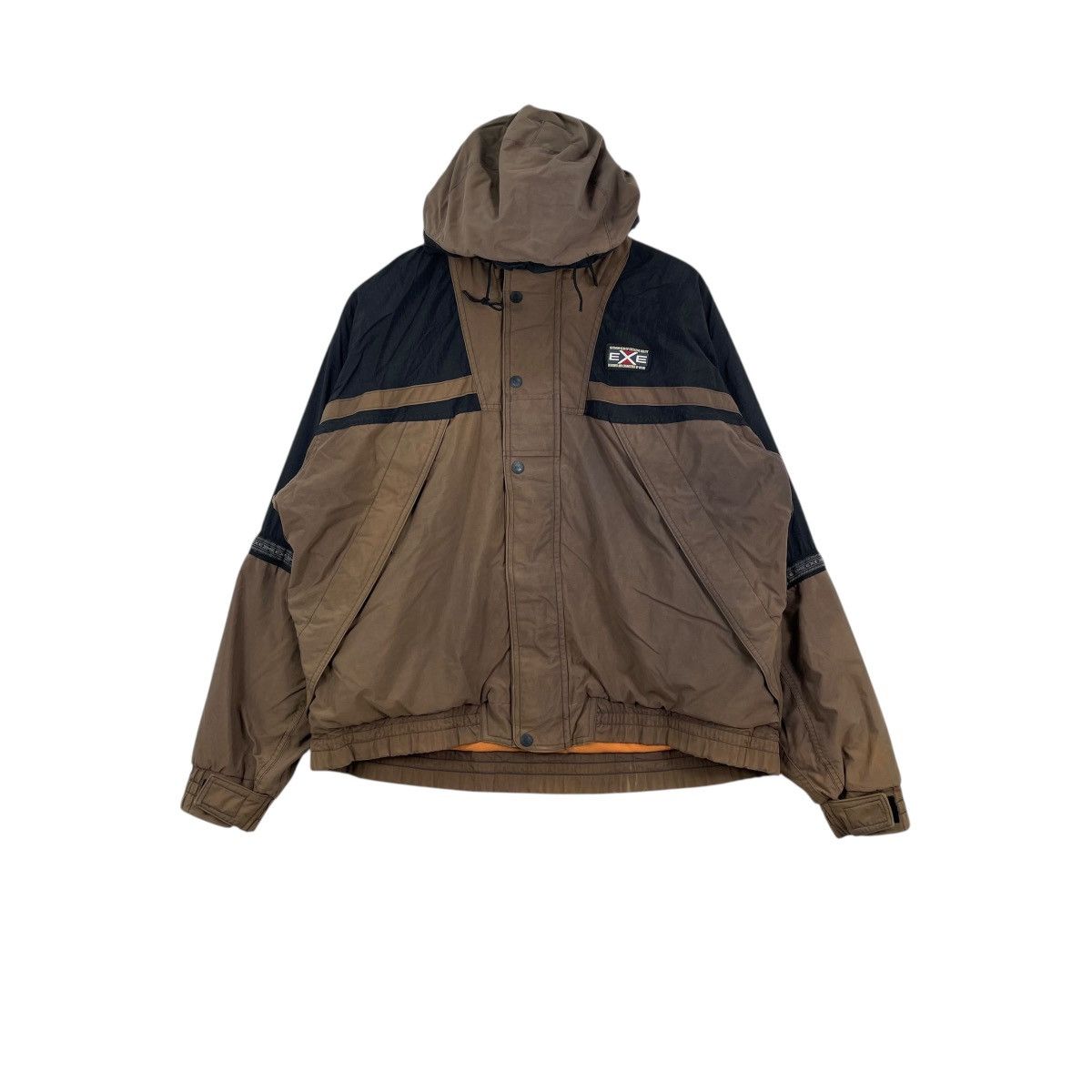 Vintage Vintage EXE Outdoor Gear Hoodie Utility Jacket Size US L / EU 52-54 / 3 - 1 Thumbnail