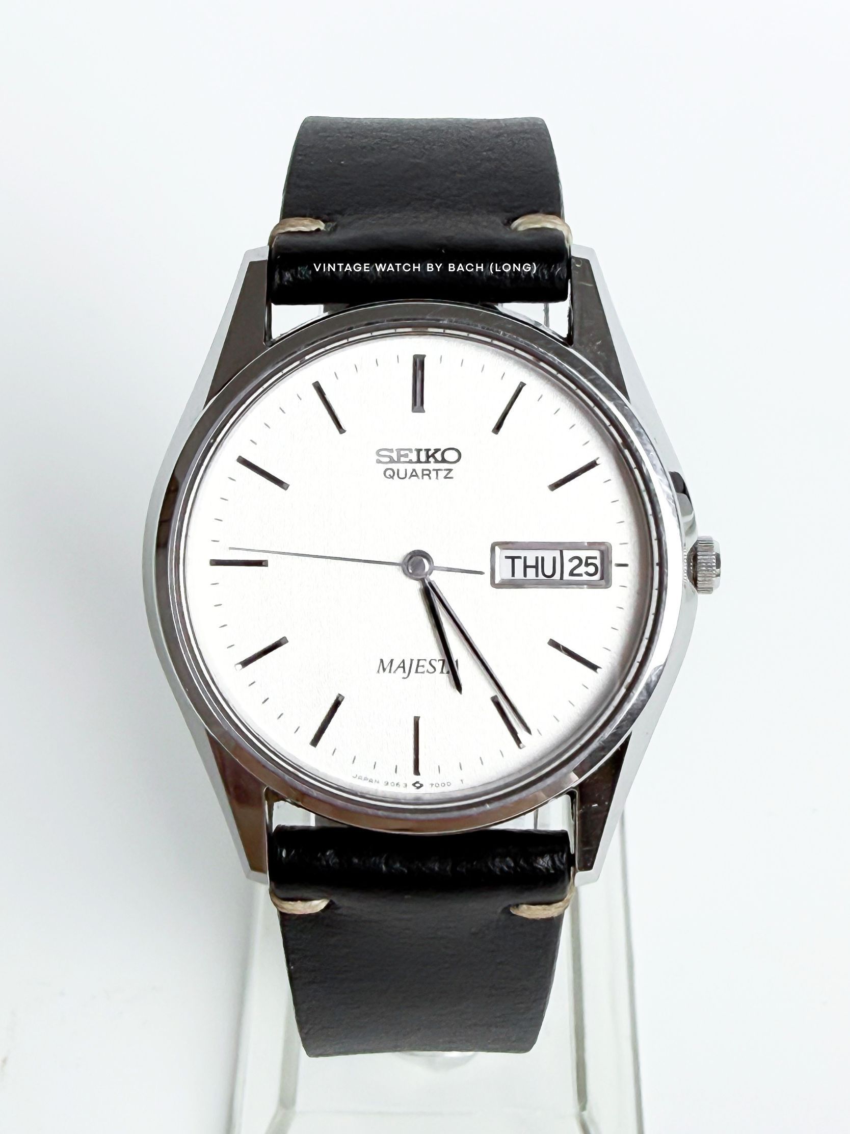 Seiko Seiko Majesta 9063-7000 HAQ Minimal White Dial Size ONE SIZE - 3 Thumbnail