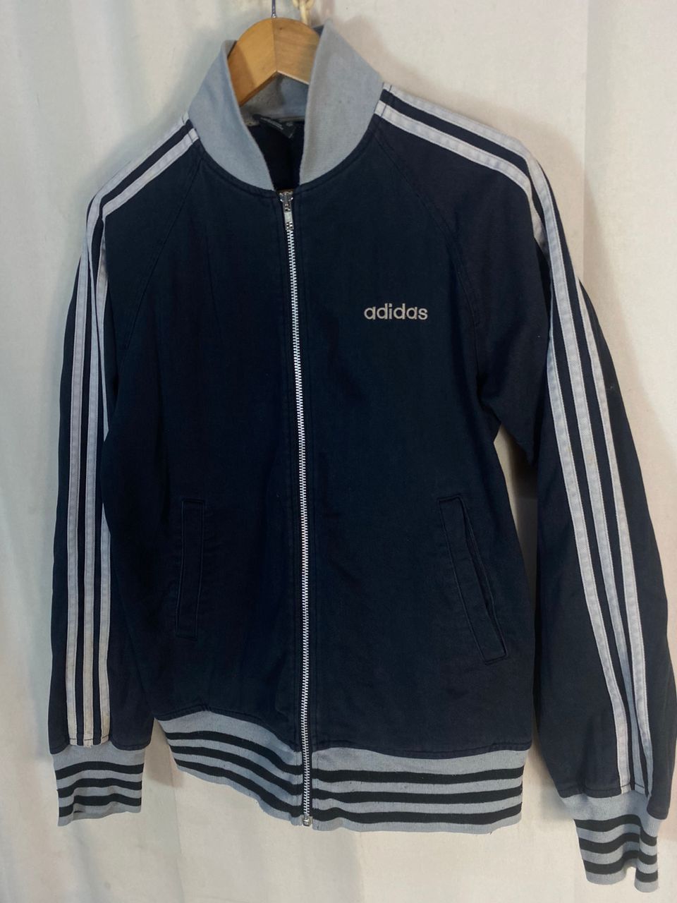 Adidas Adidas spellout zipper sweater Size US M / EU 48-50 / 2 - 3 Thumbnail